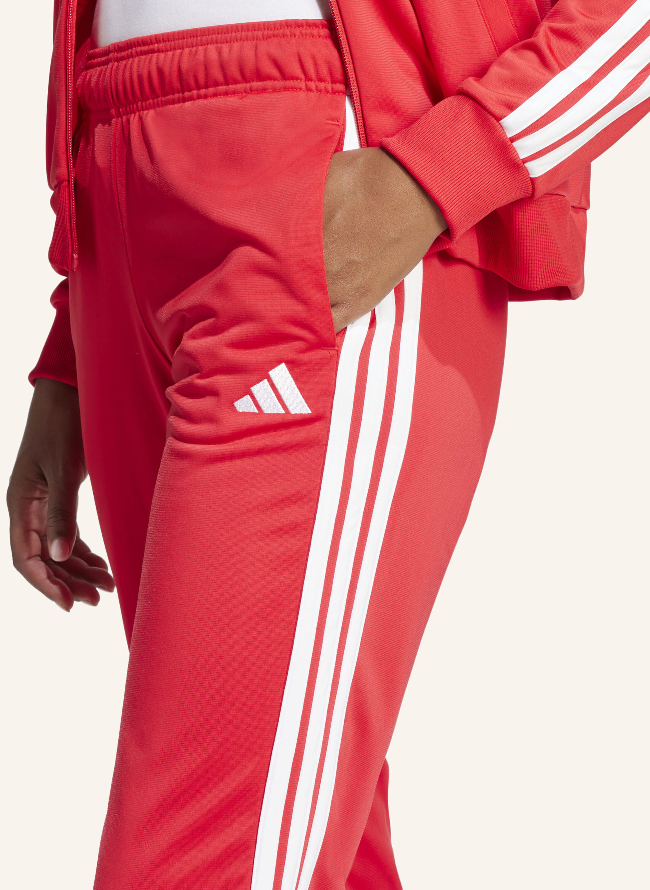 Thumbnail - Adidas Trainingsanzug Dayready rot