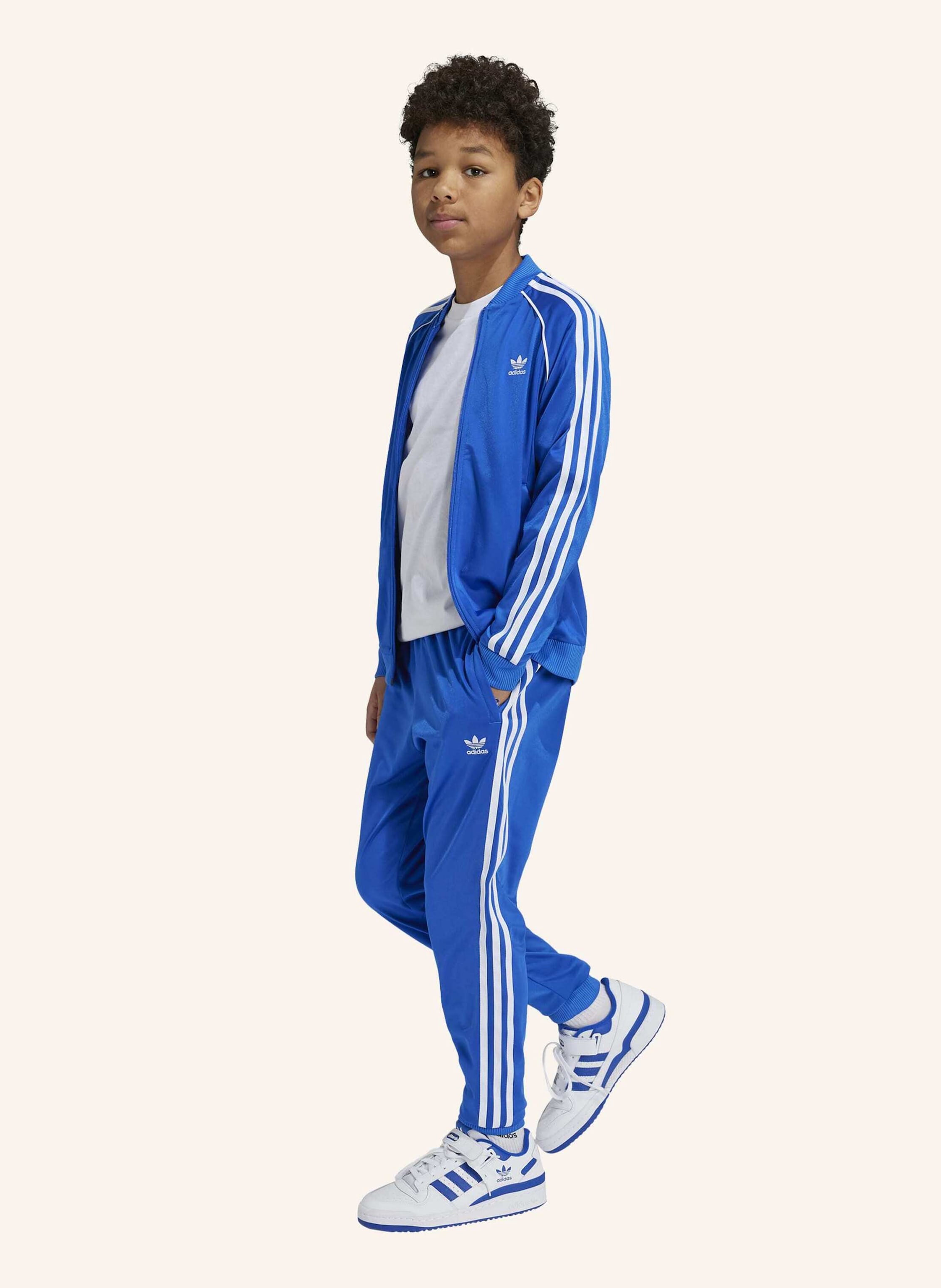 Thumbnail - Adidas Originals Sweatjacke Adicolor Sst blau