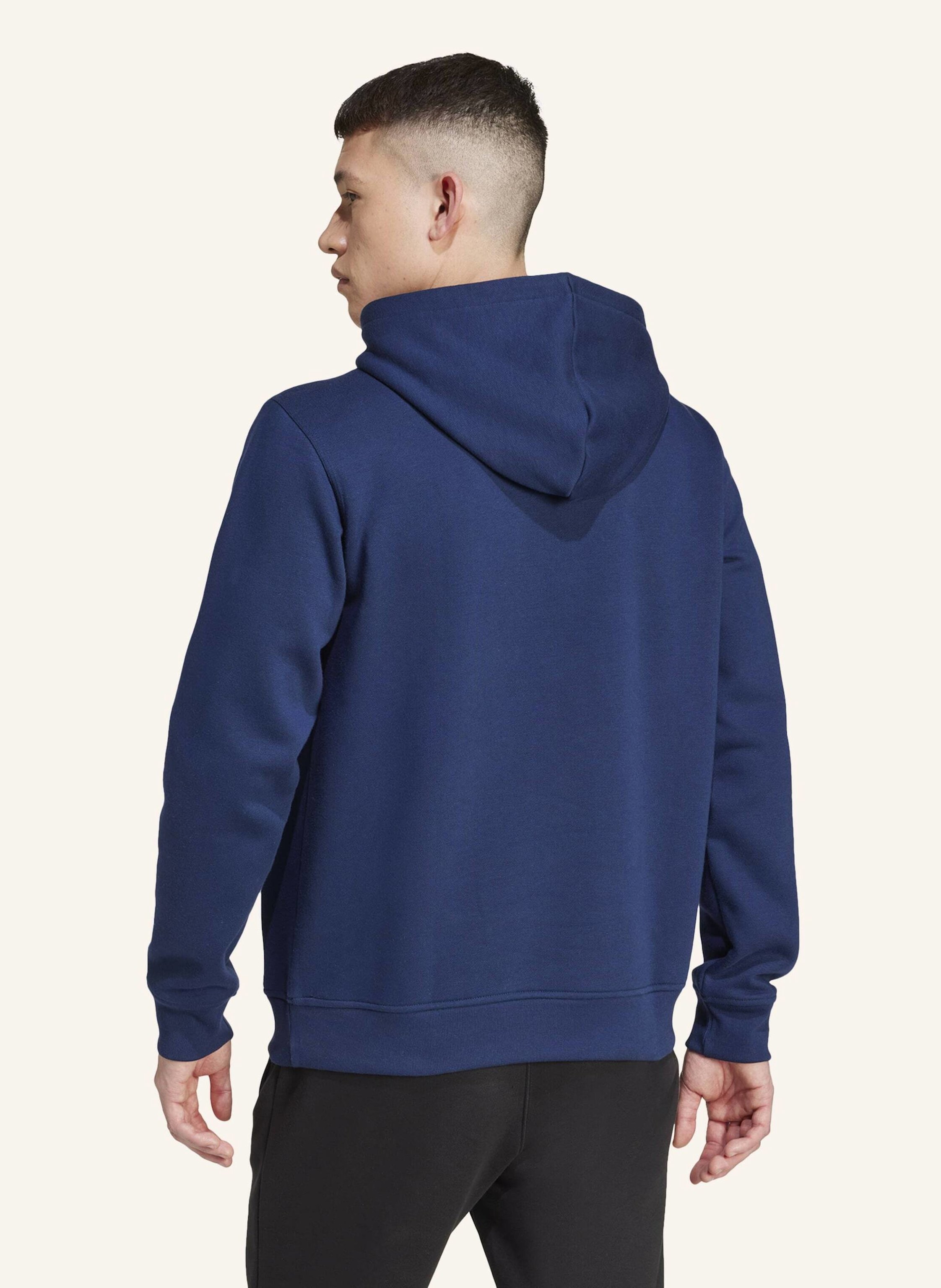 Thumbnail - Adidas Originals Trefoil Essentials Hoodie blau