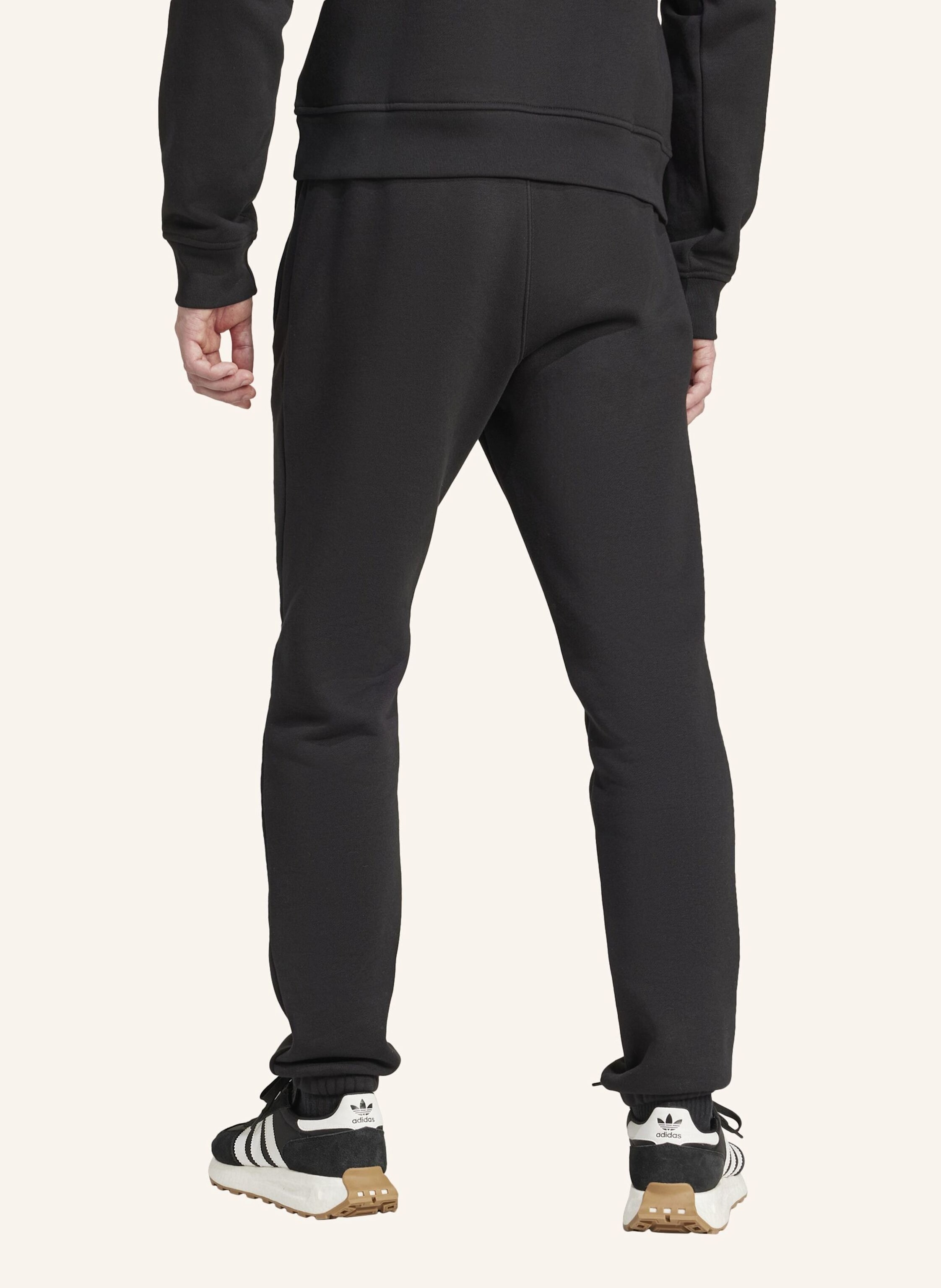 Thumbnail - Adidas Originals Trefoil Essentials Hose schwarz