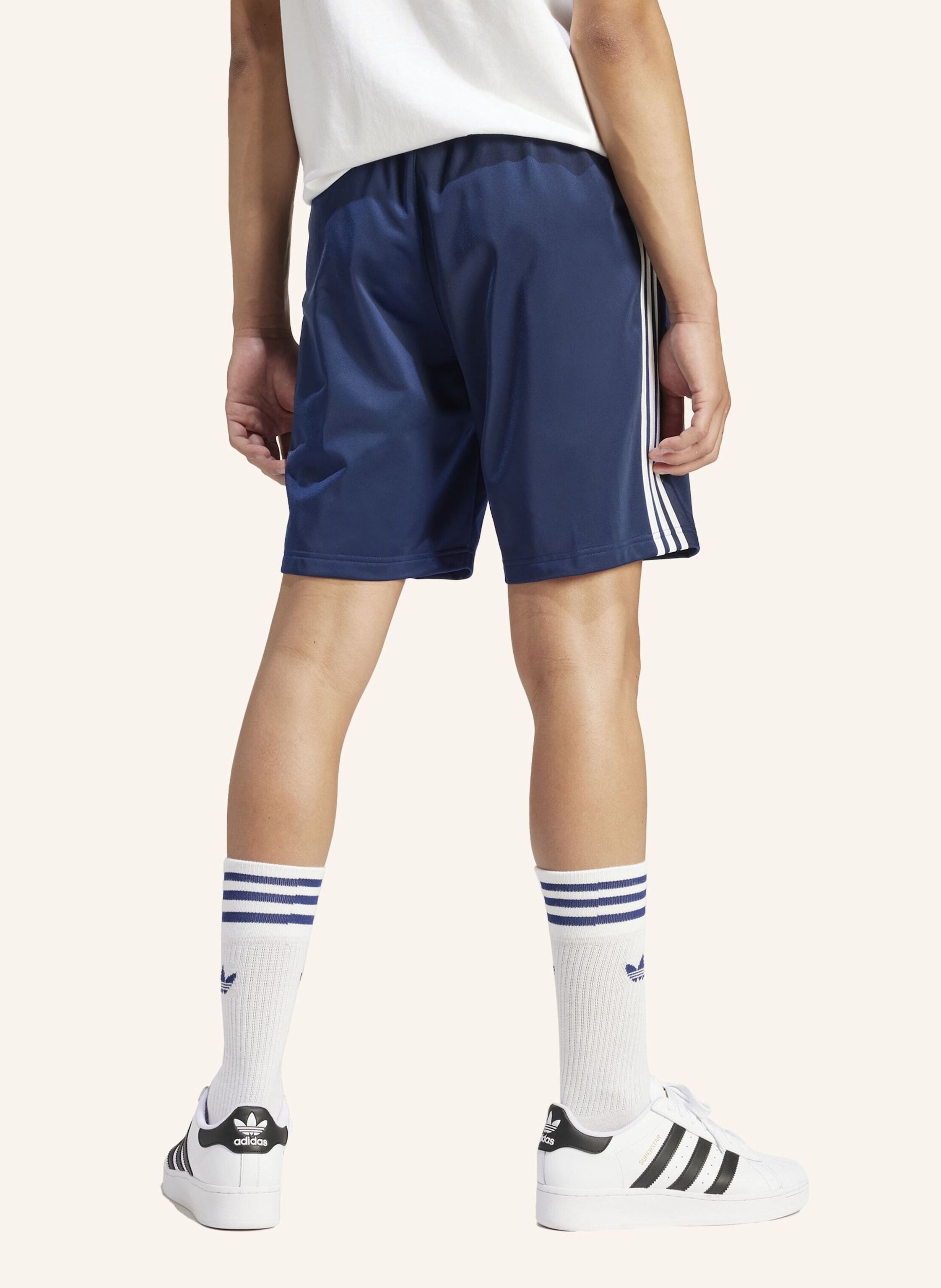 Thumbnail - Adidas Originals Adicolor Firebird Shorts blau