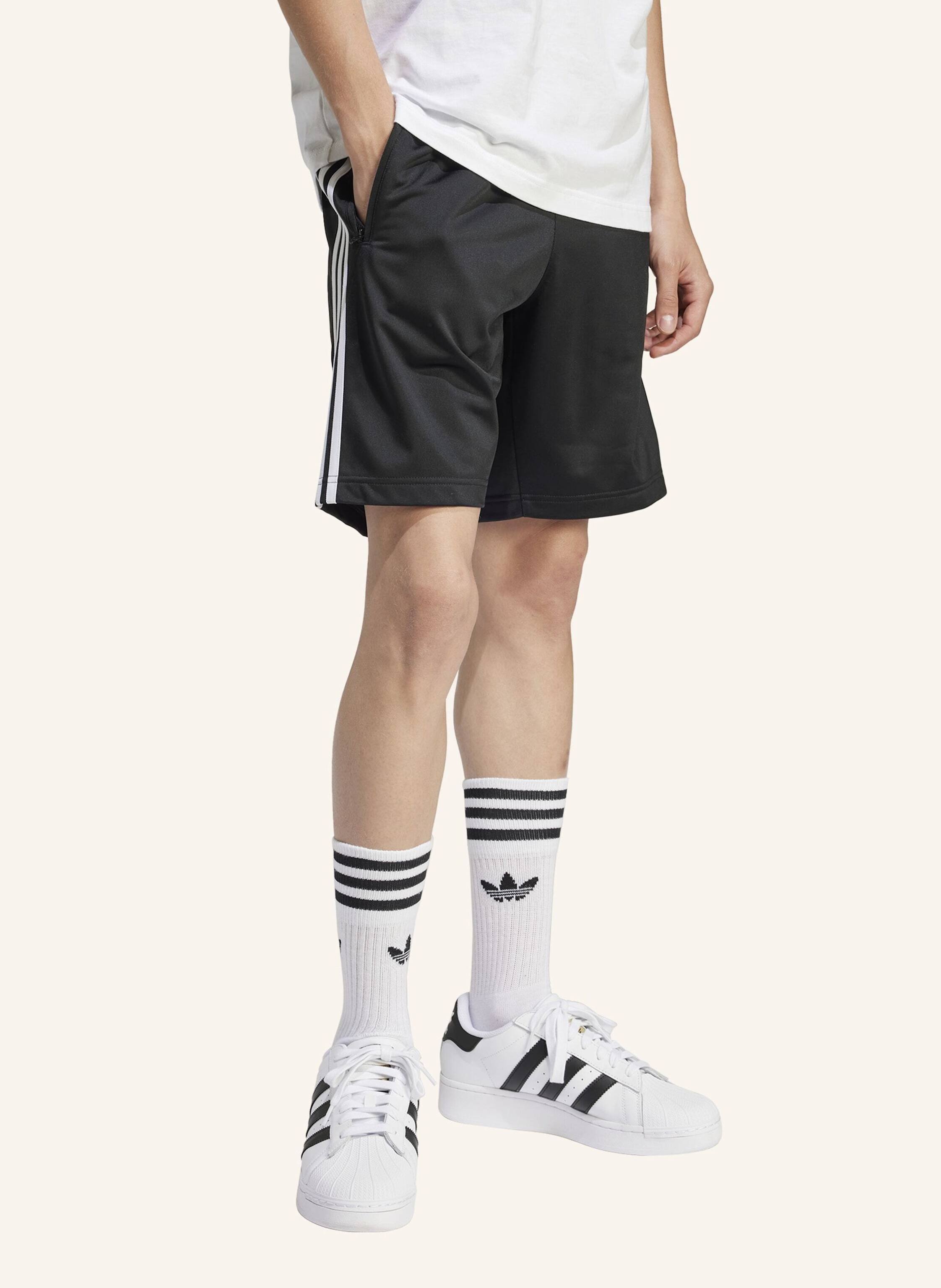 Thumbnail - Adidas Originals Adicolor Firebird Shorts schwarz