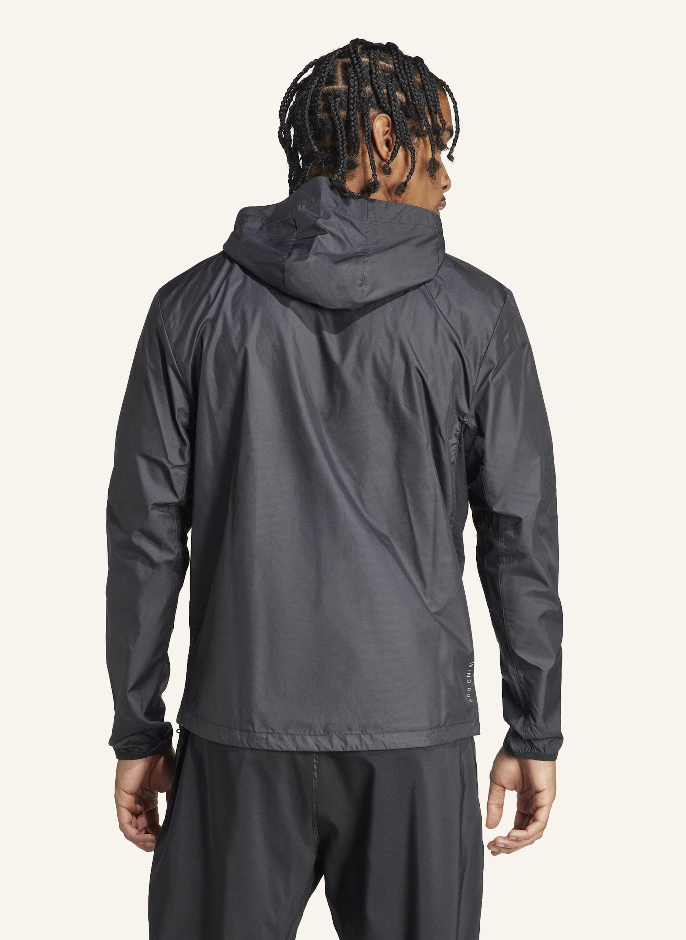 Thumbnail - Adidas Own The Run Jacke schwarz