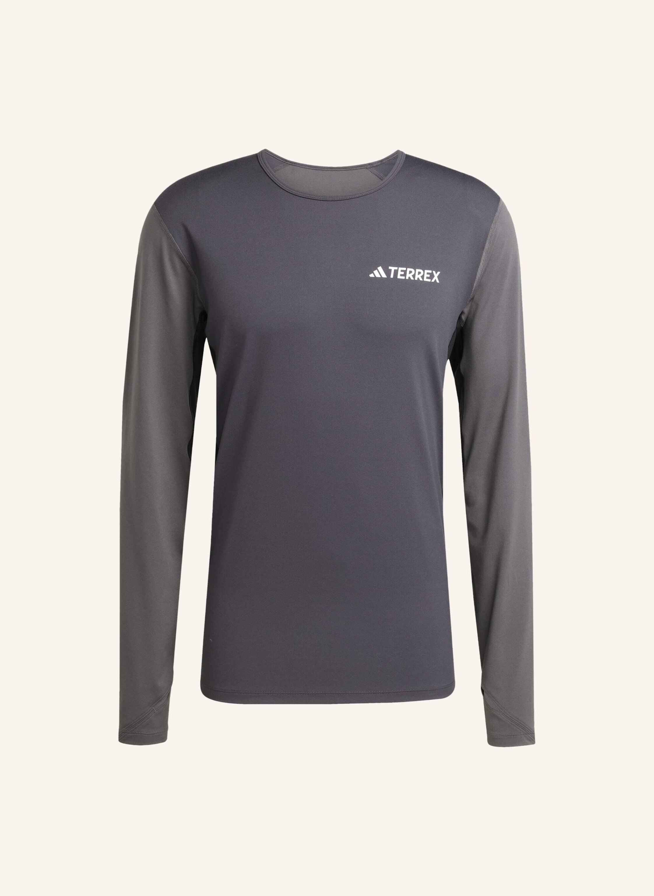 Adidas Terrex Multi Synthetic Langärmliger Baselayer grau
