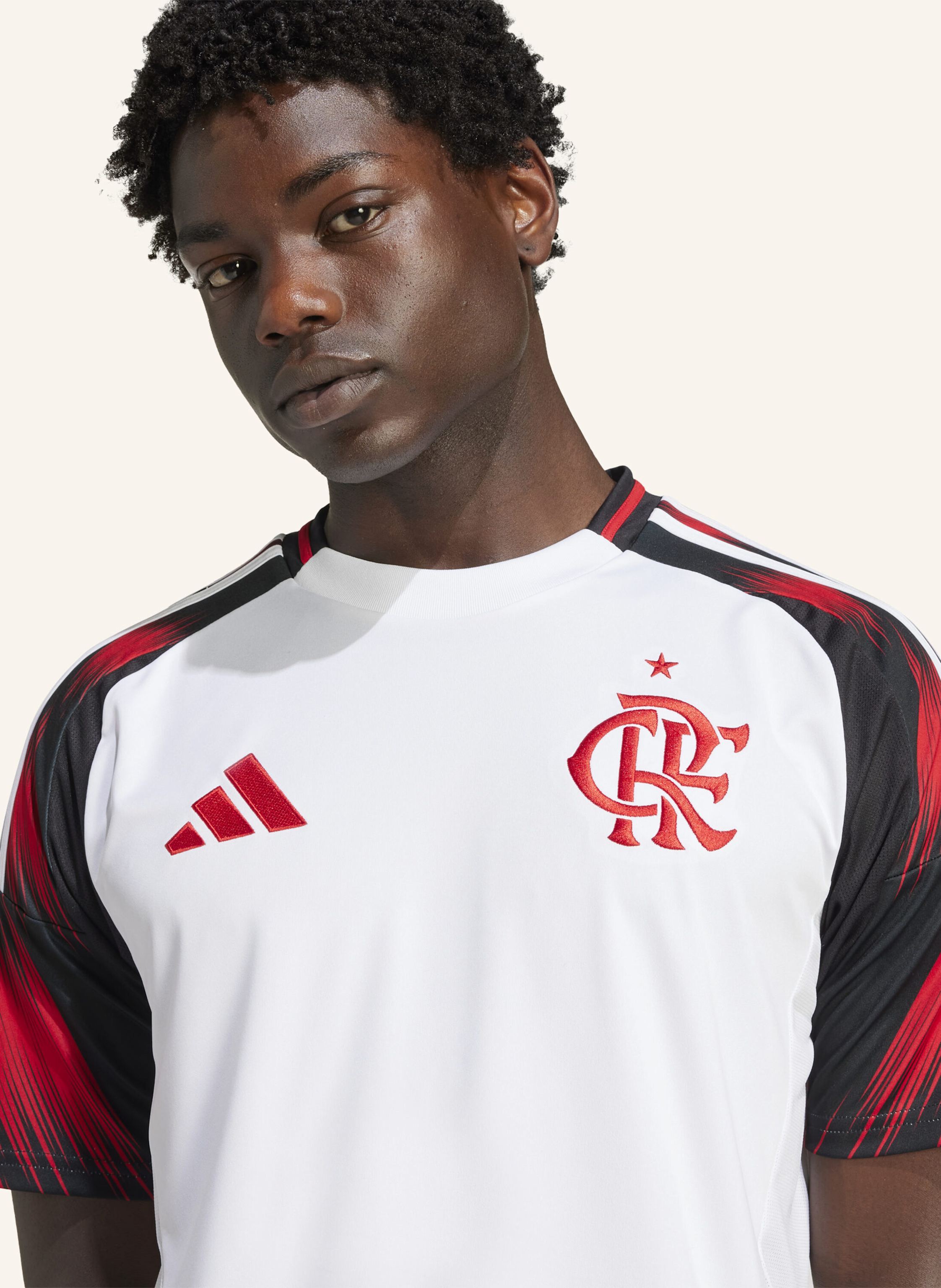Thumbnail - Adidas Cr Flamengo 25 Auswärtstrikot weiss