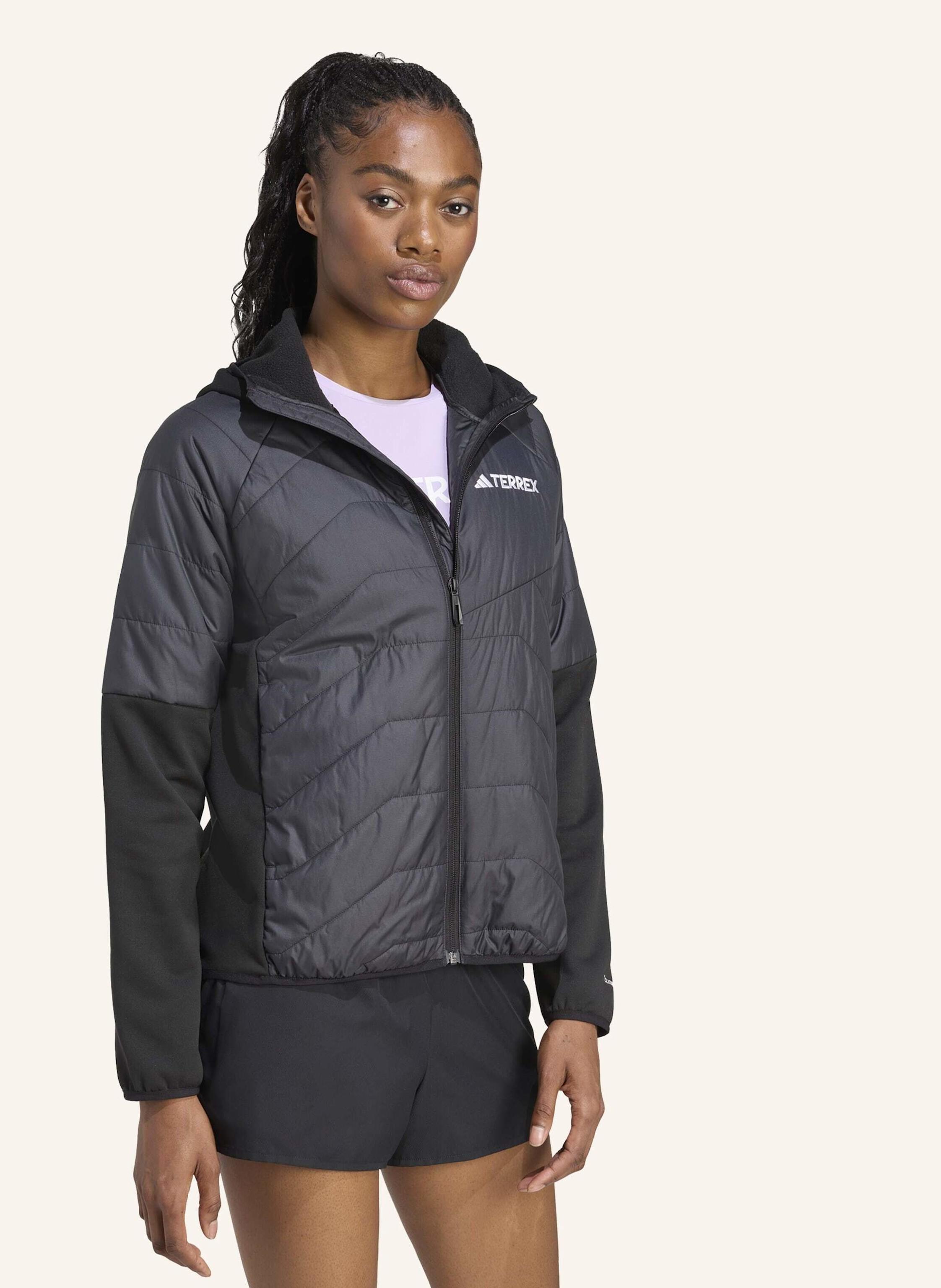 Thumbnail - Adidas Terrex Terrex Multi Climawarm Isolierende Hybrid-Kapuzenjacke schwarz