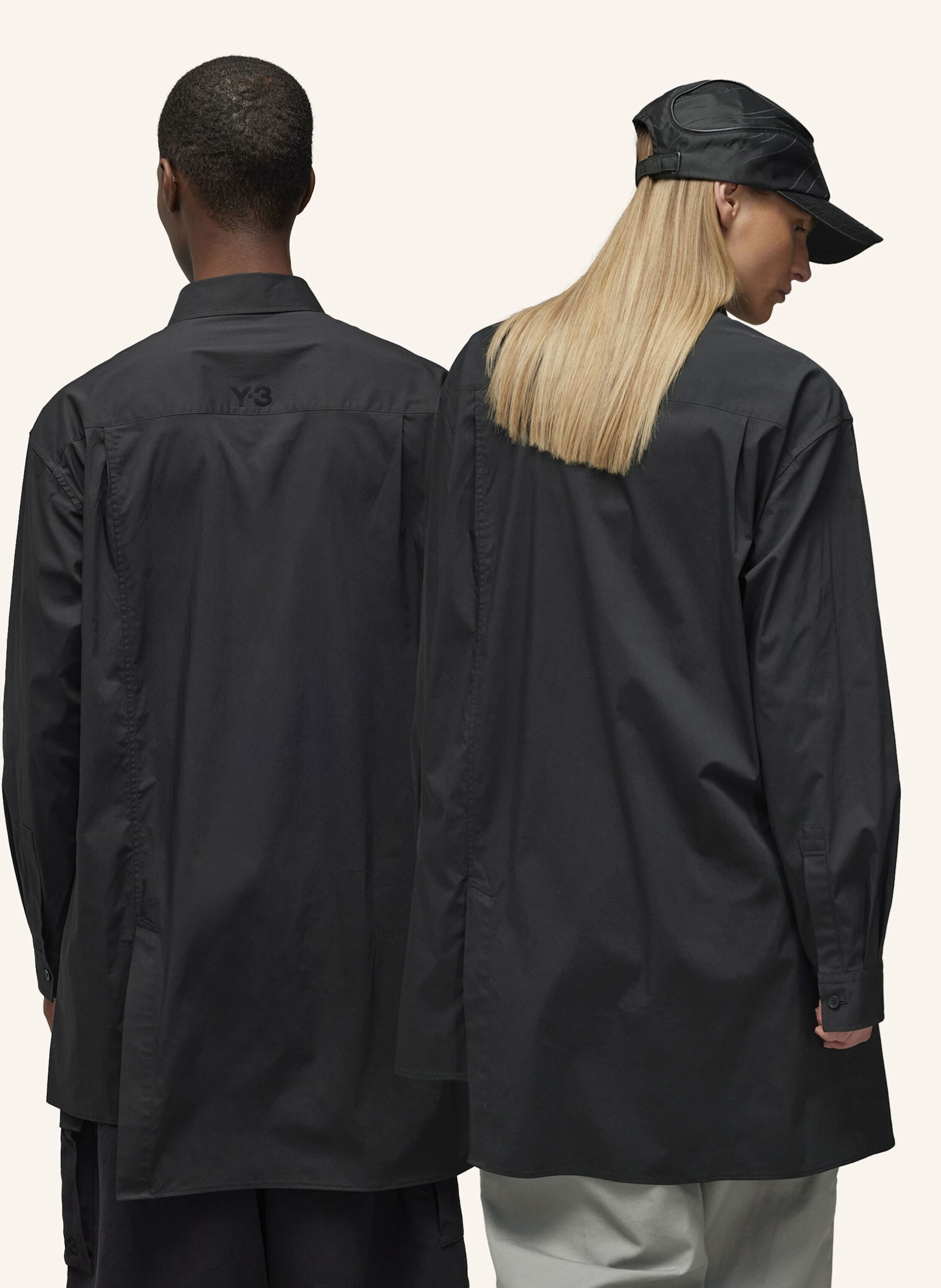 Thumbnail - Y-3 Y-3 Sporty Baumwollhemd schwarz