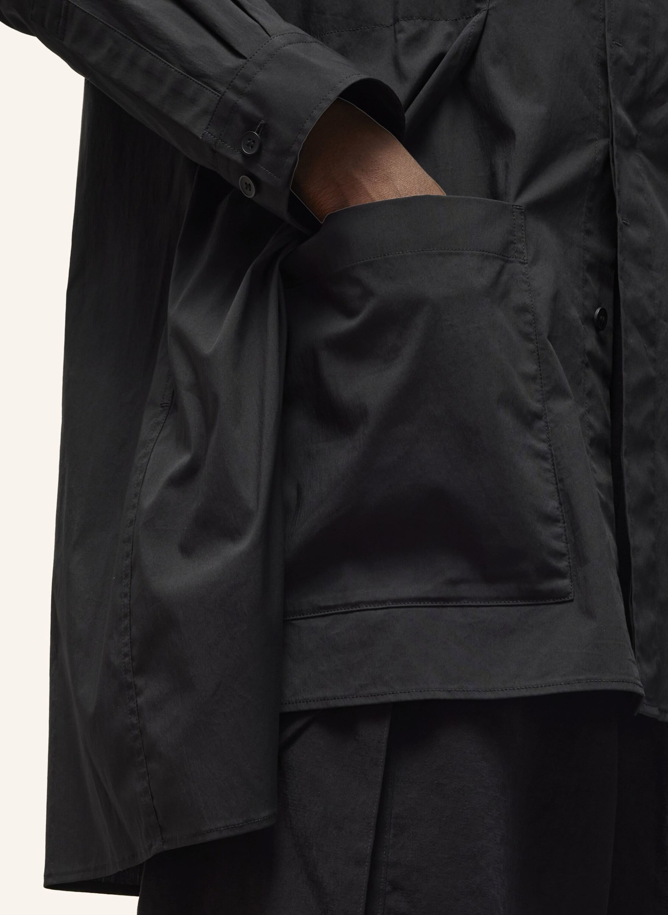 Thumbnail - Y-3 Y-3 Sporty Baumwollhemd schwarz