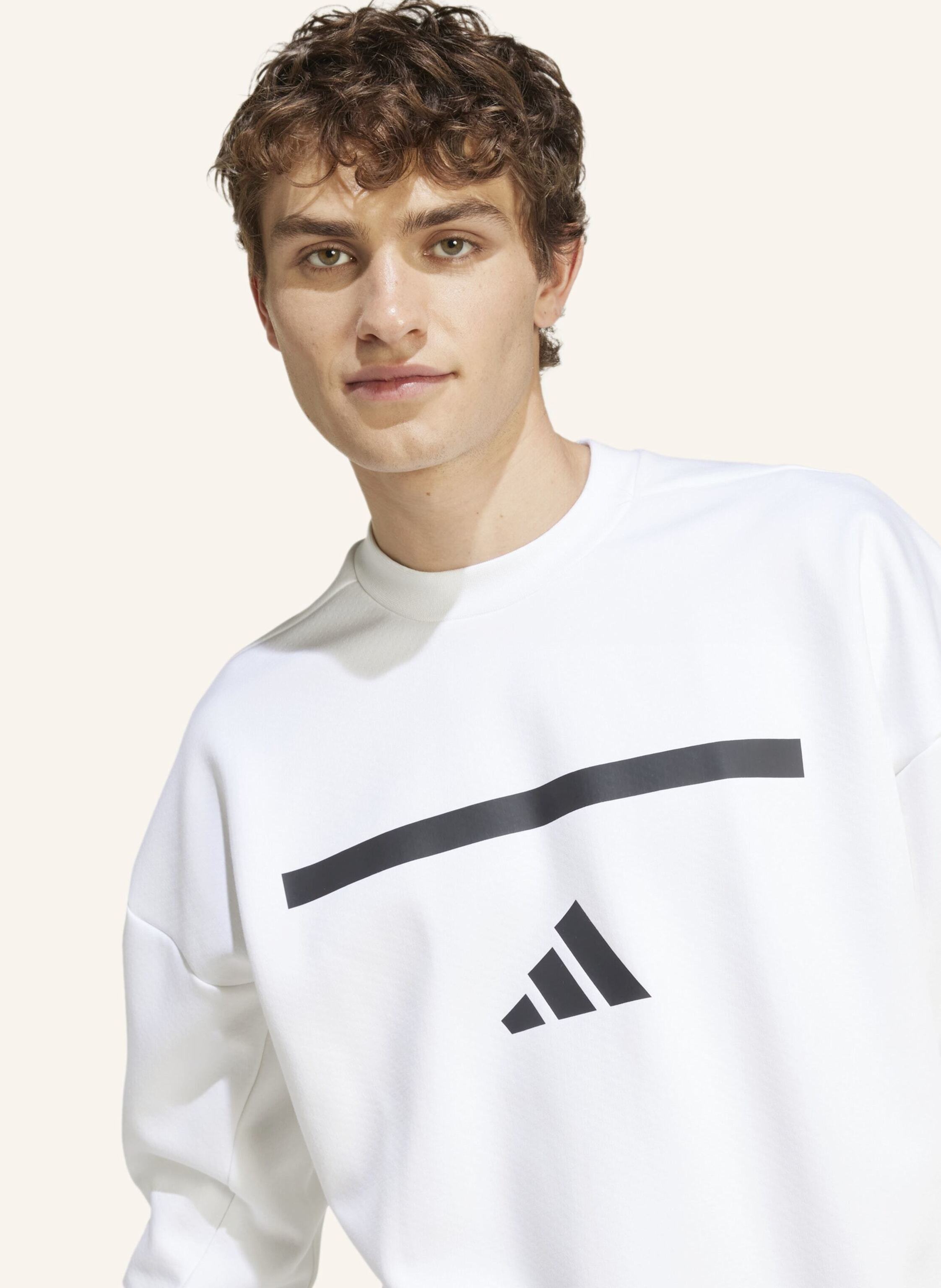 Thumbnail - Adidas New Adidas Z.N.E. Sweatshirt weiss