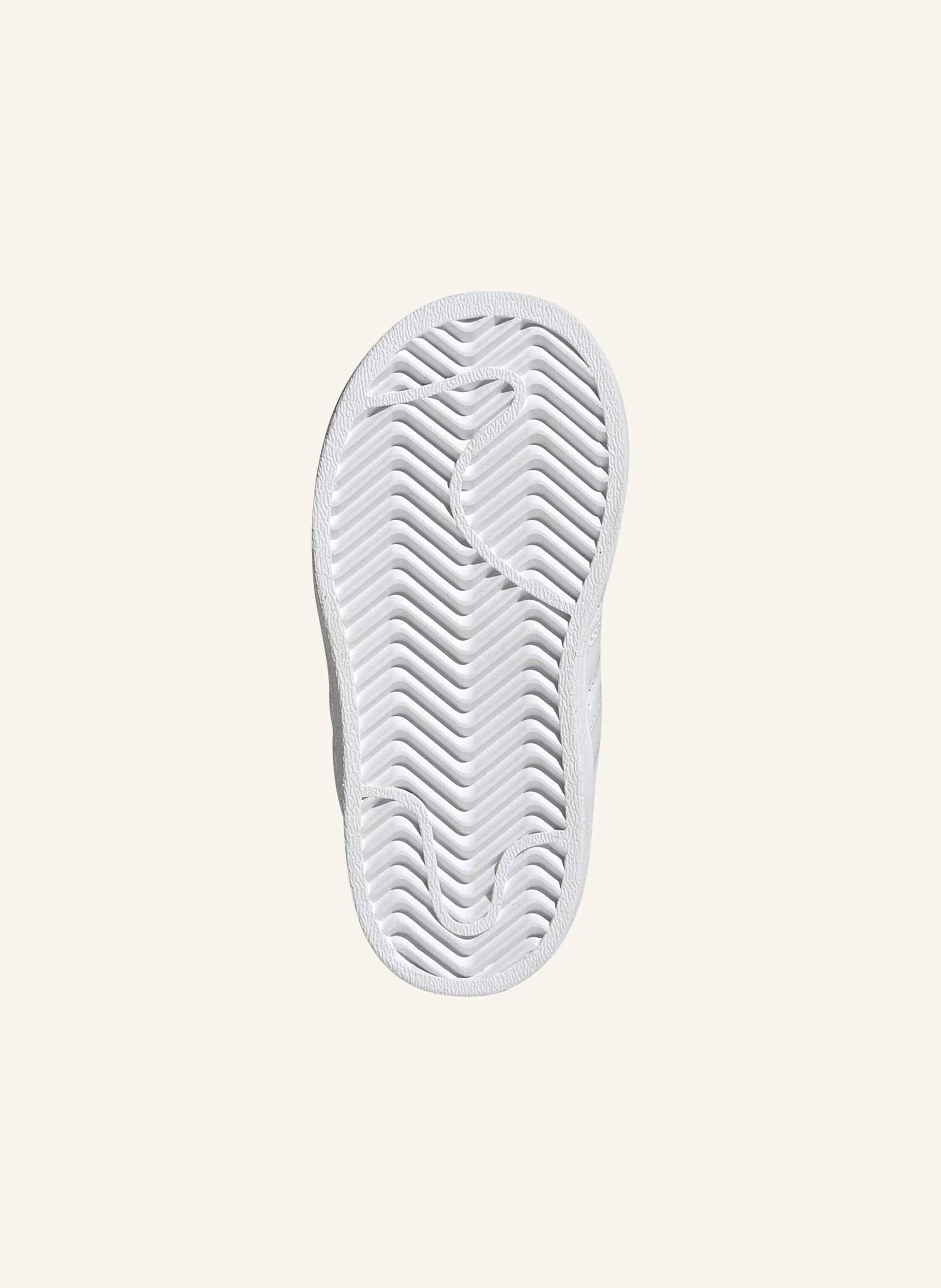 Thumbnail - Adidas Originals Adidas Superstar Led Lights Schuhe Mit Komfortverschluss Und Elastischen Schnürsenkeln Für Kinder weiss