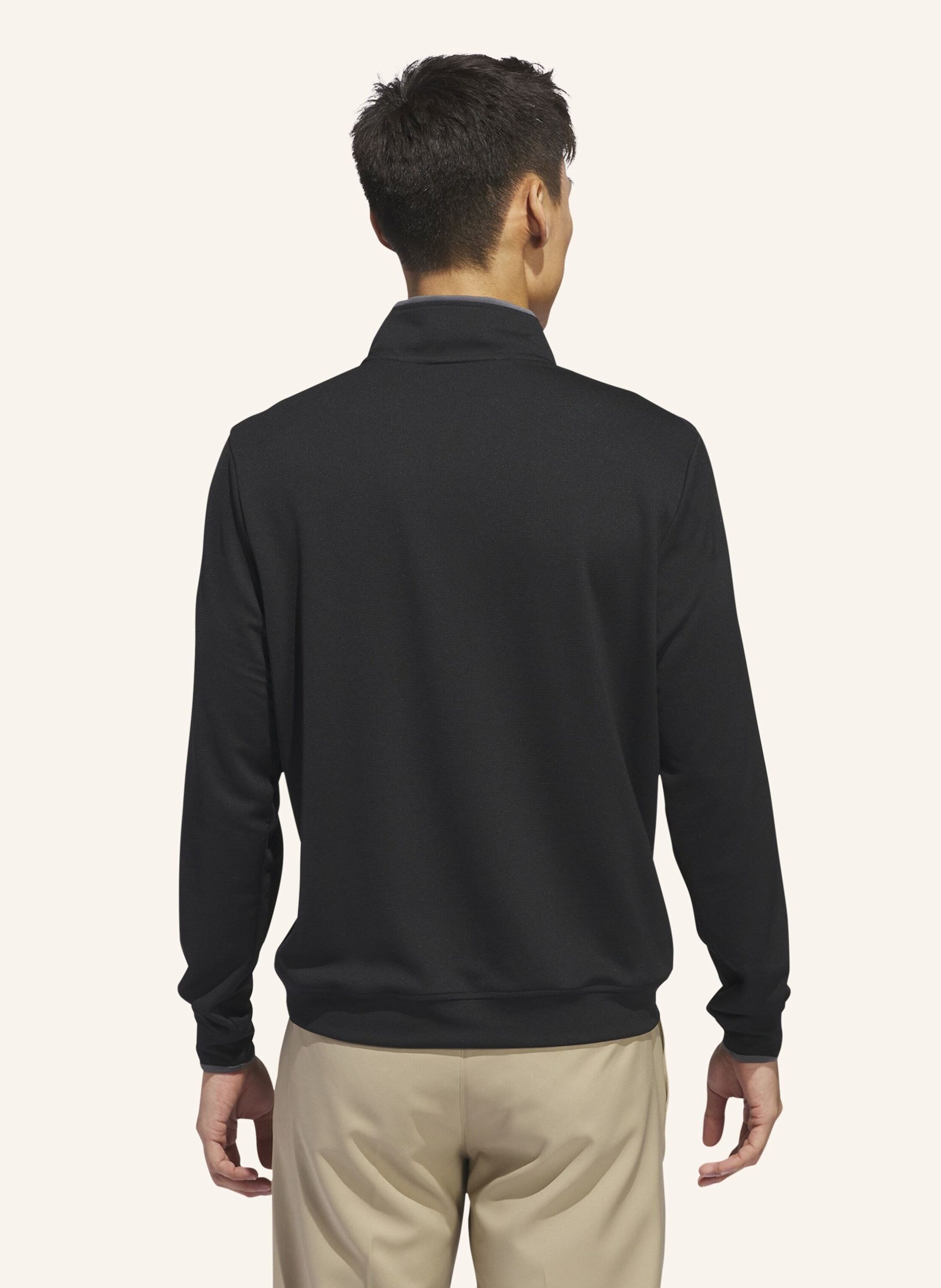 Thumbnail - Adidas Lightweight Half-Zip Oberteil schwarz