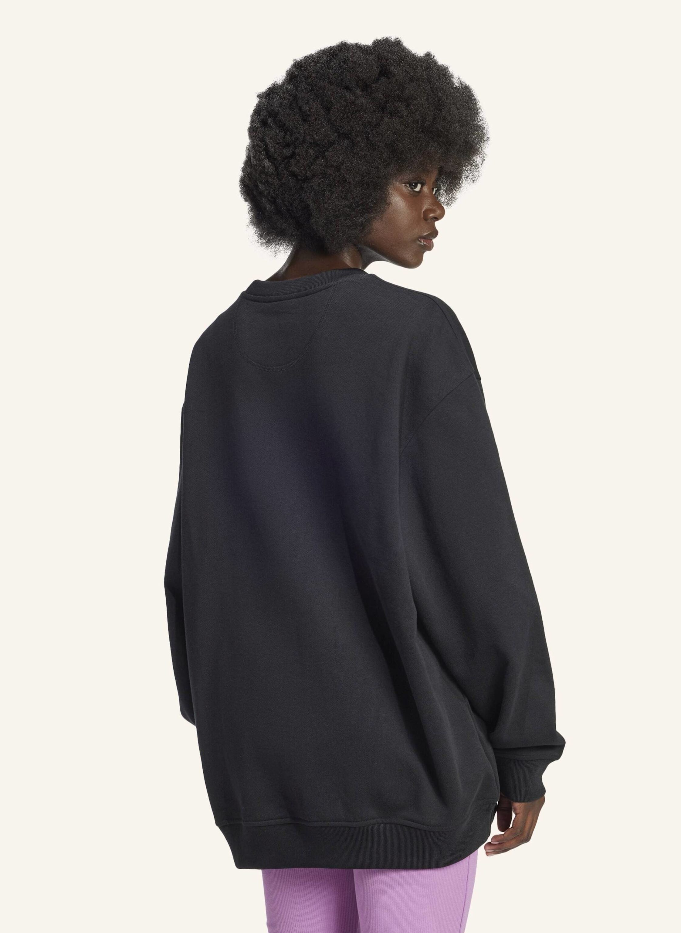 Thumbnail - Adidas Originals Essentials Oversized French Terry Sweatshirt schwarz