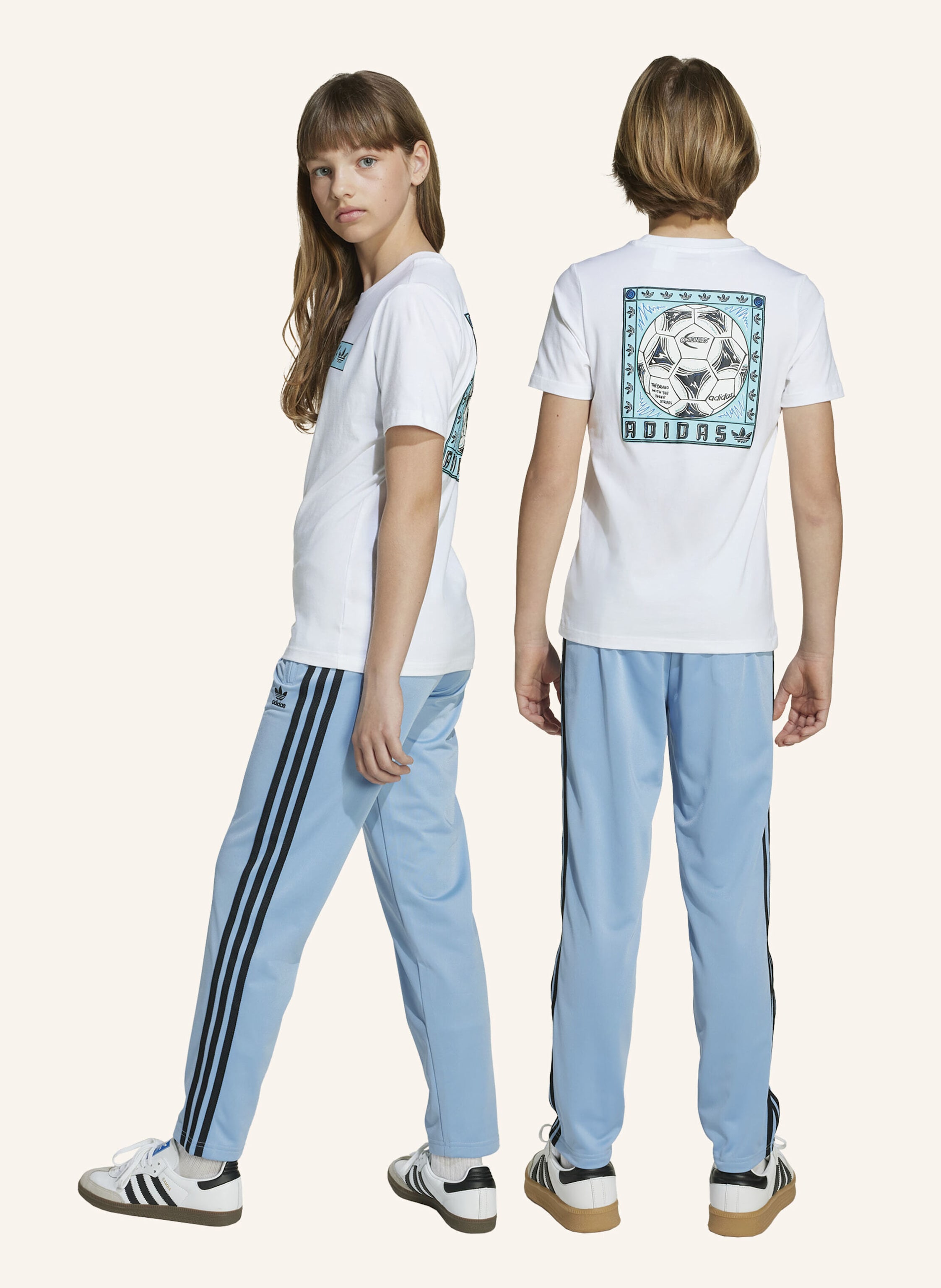 Thumbnail - Adidas Originals Adicolor Firebird Hose blau