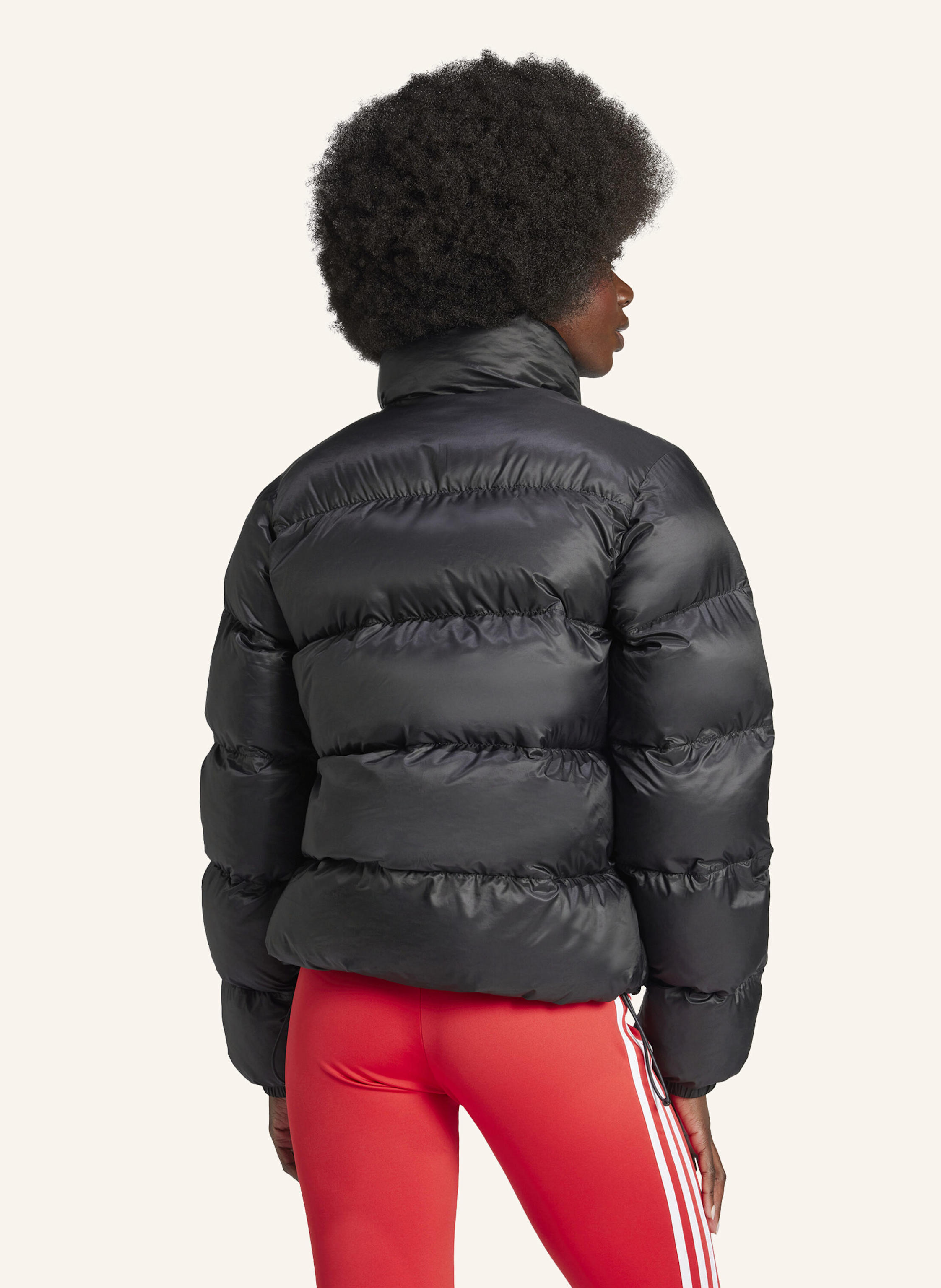 Thumbnail - Adidas Originals Adicolor Short Puffer Jacke schwarz
