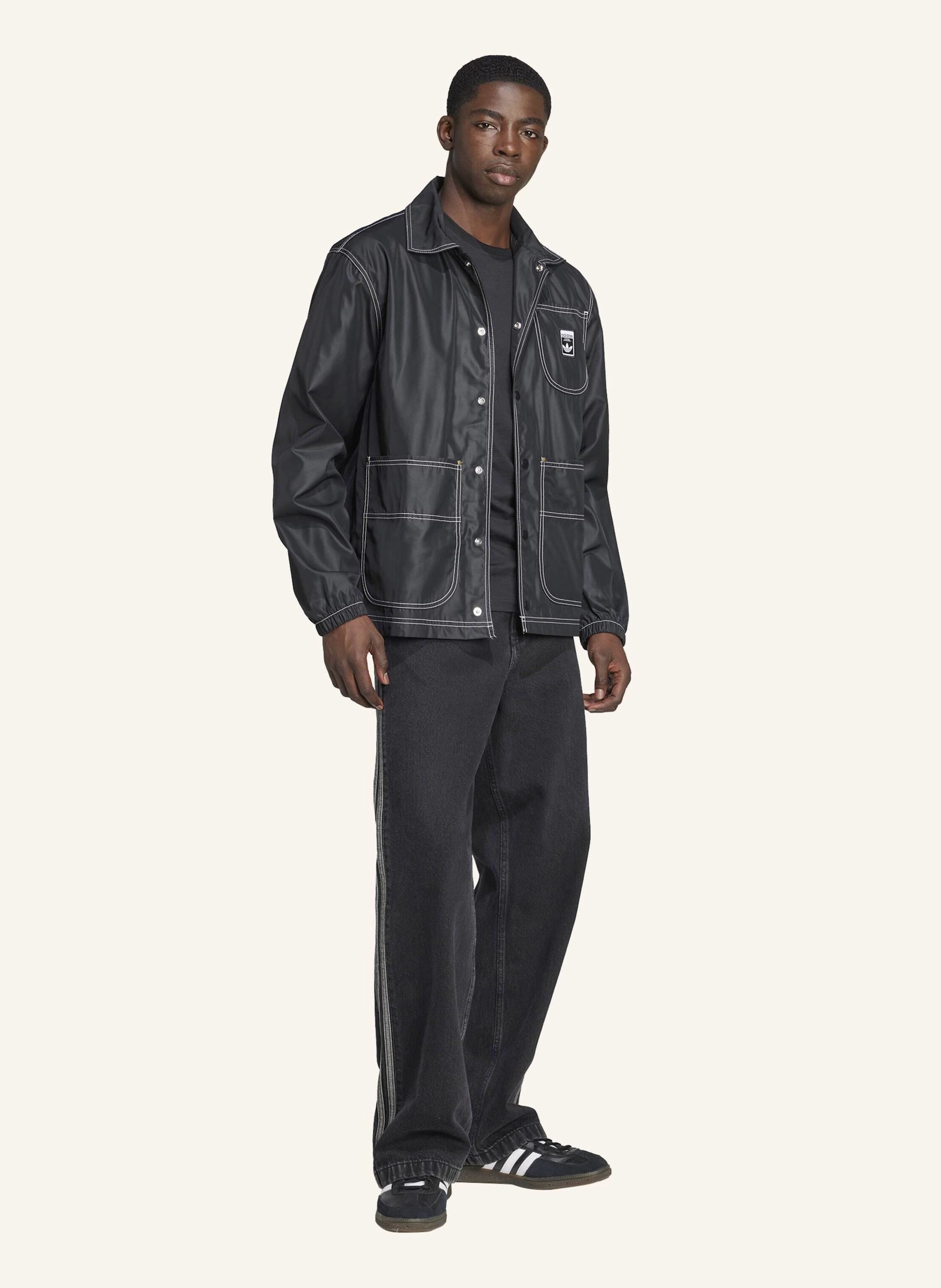 Thumbnail - Adidas Originals Wabash Regular Coach Jacke schwarz