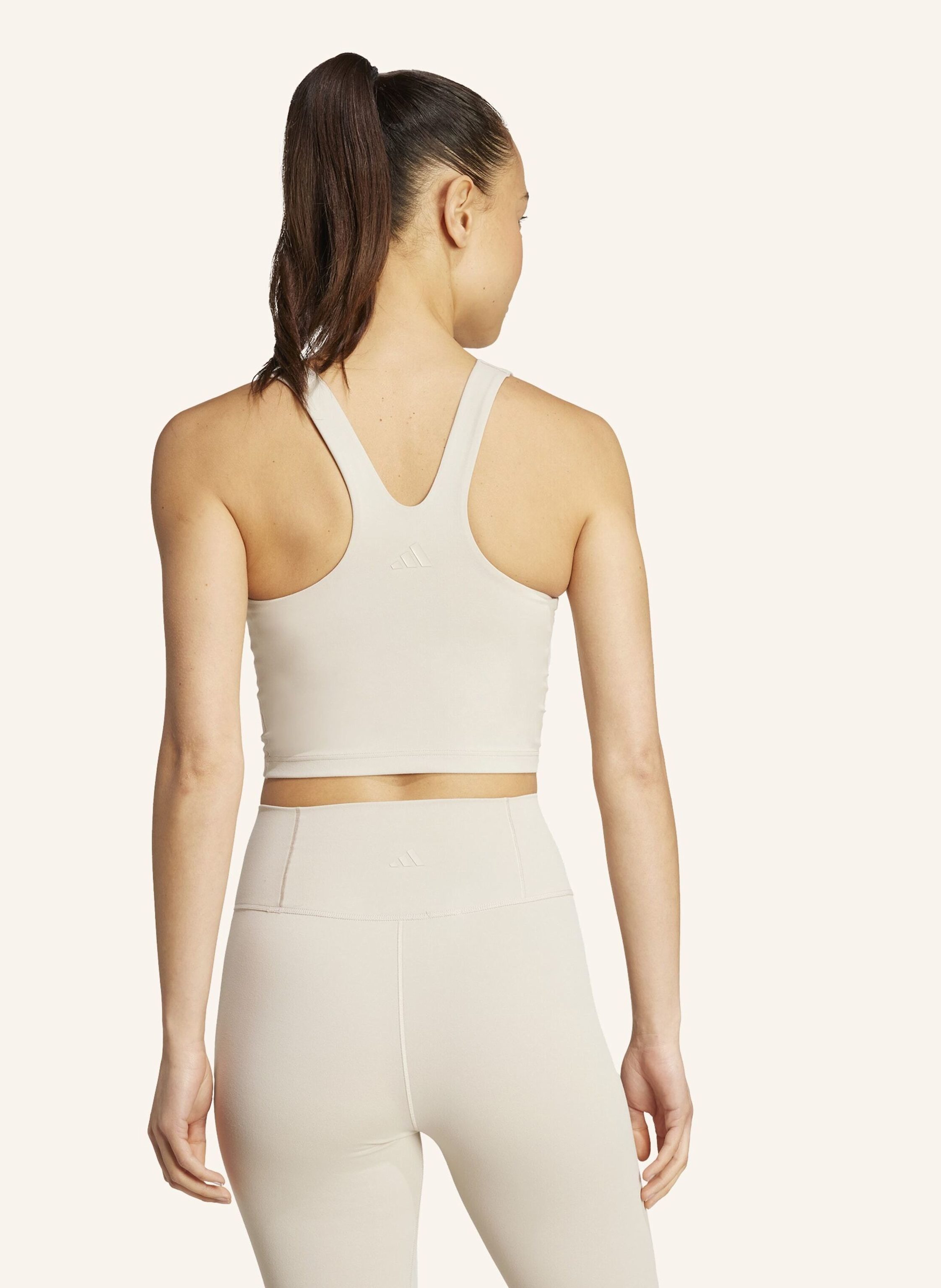 Thumbnail - Adidas Cropped-Top All Me Medium beige