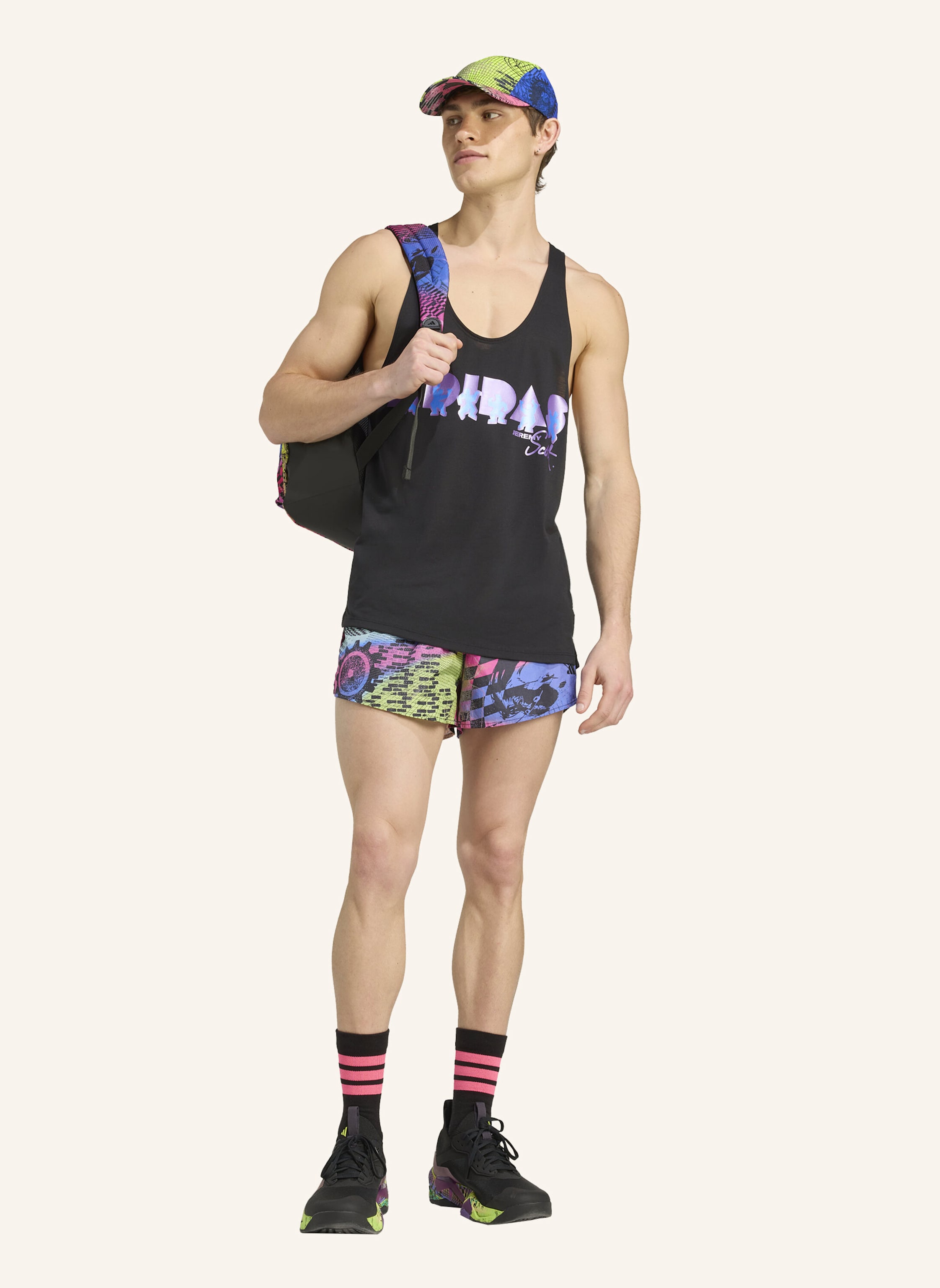 Thumbnail - Adidas Adidas X Jeremy Scott Tanktop schwarz