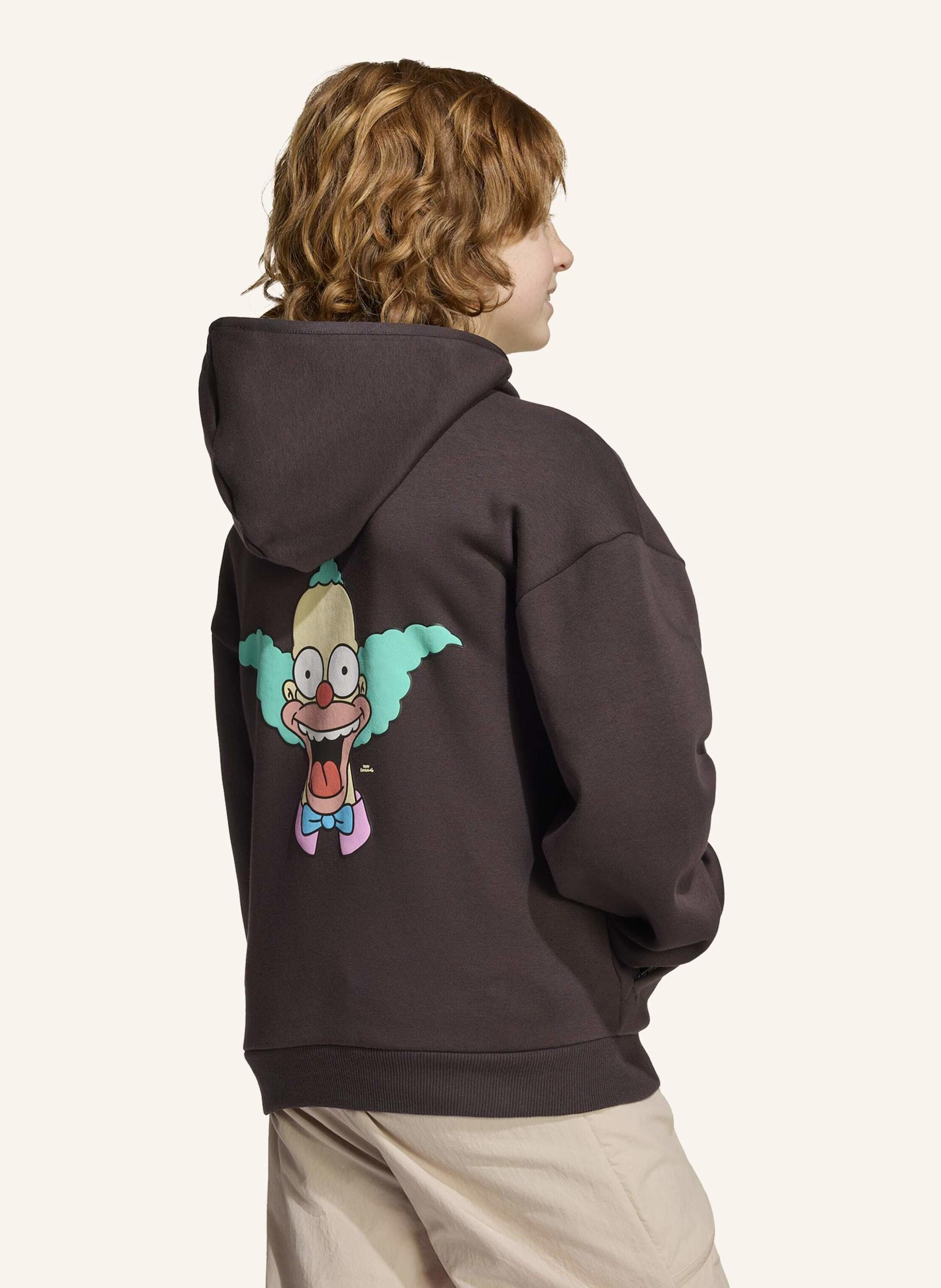 Thumbnail - Adidas Adidas The Simpsons Kapuzen-Sweatshirt Kinder braun