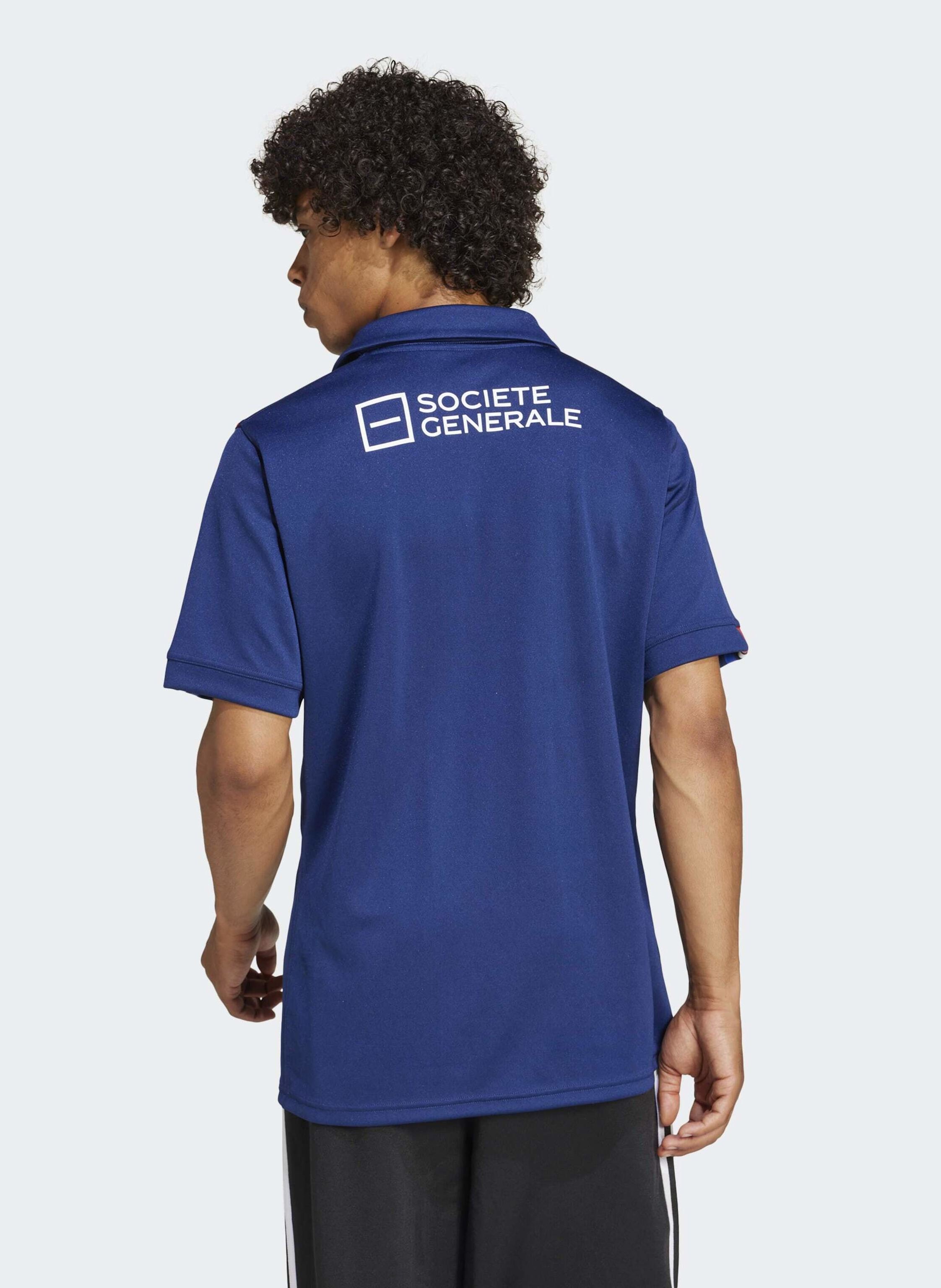 Thumbnail - Adidas Frankreich Rugby Heimtrikot blau