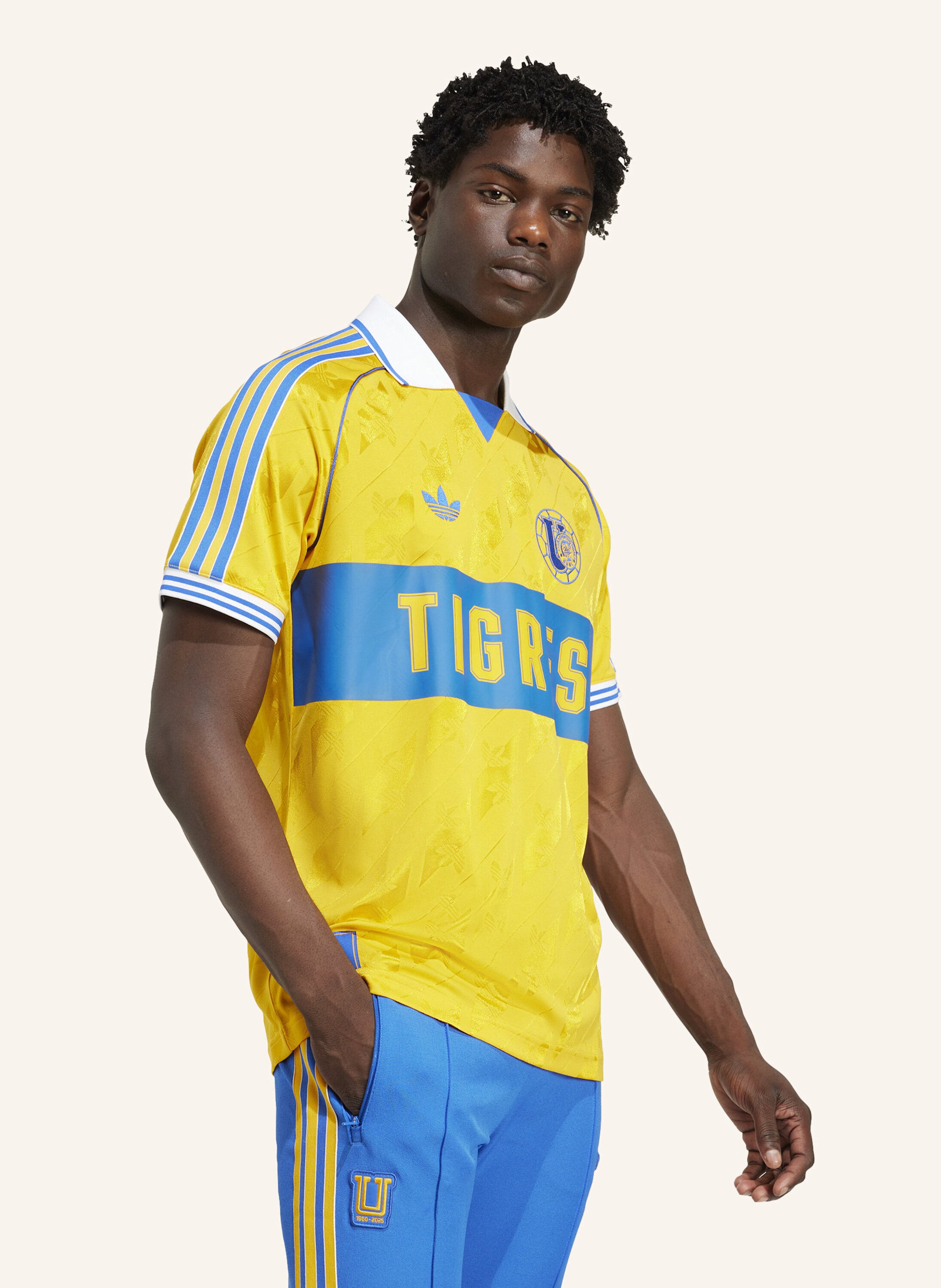 Thumbnail - Adidas Originals Uanl Tigres Anniversary Trikot gelb