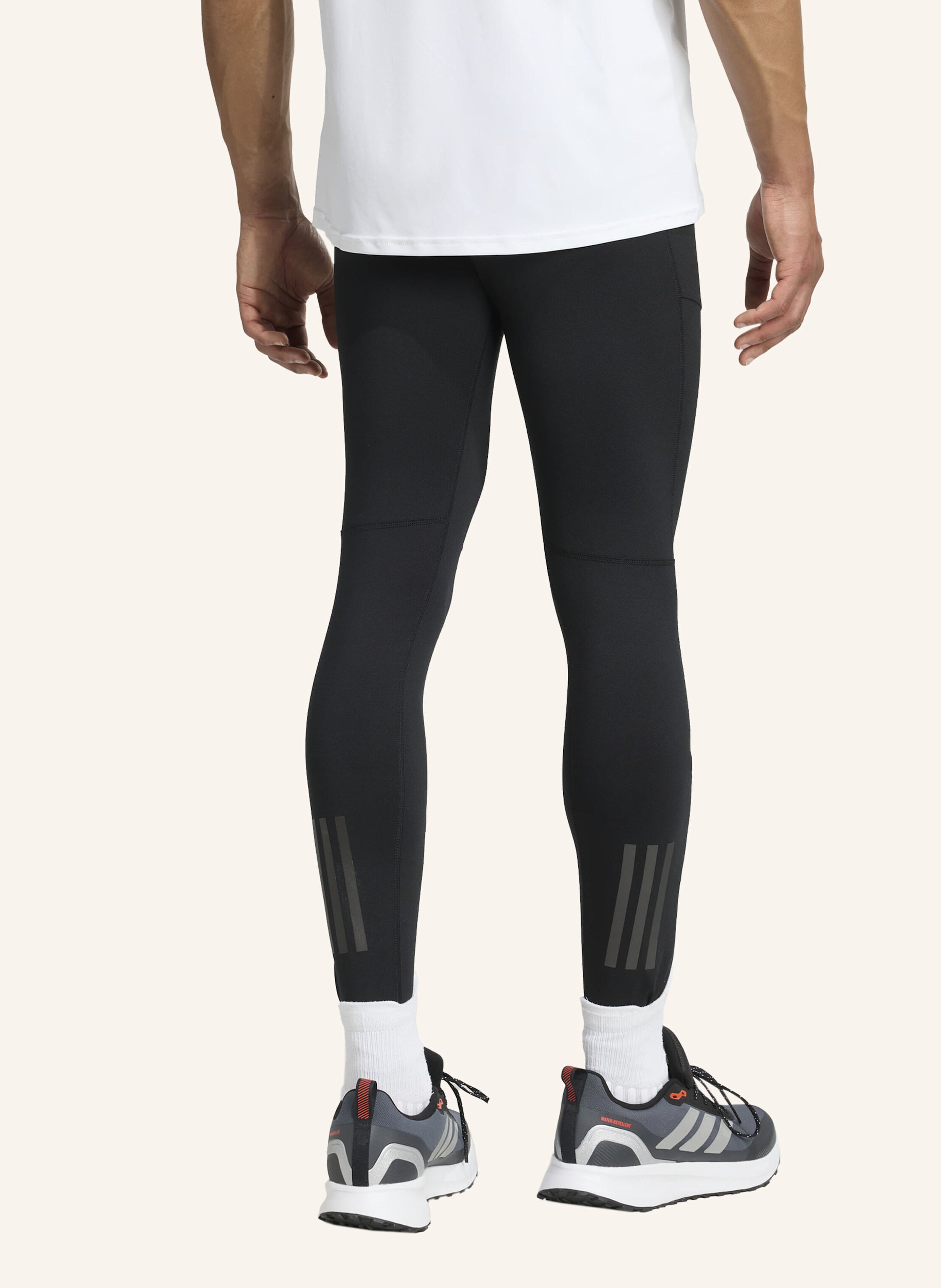 Thumbnail - Adidas Own The Run Leggings, Winterfest schwarz