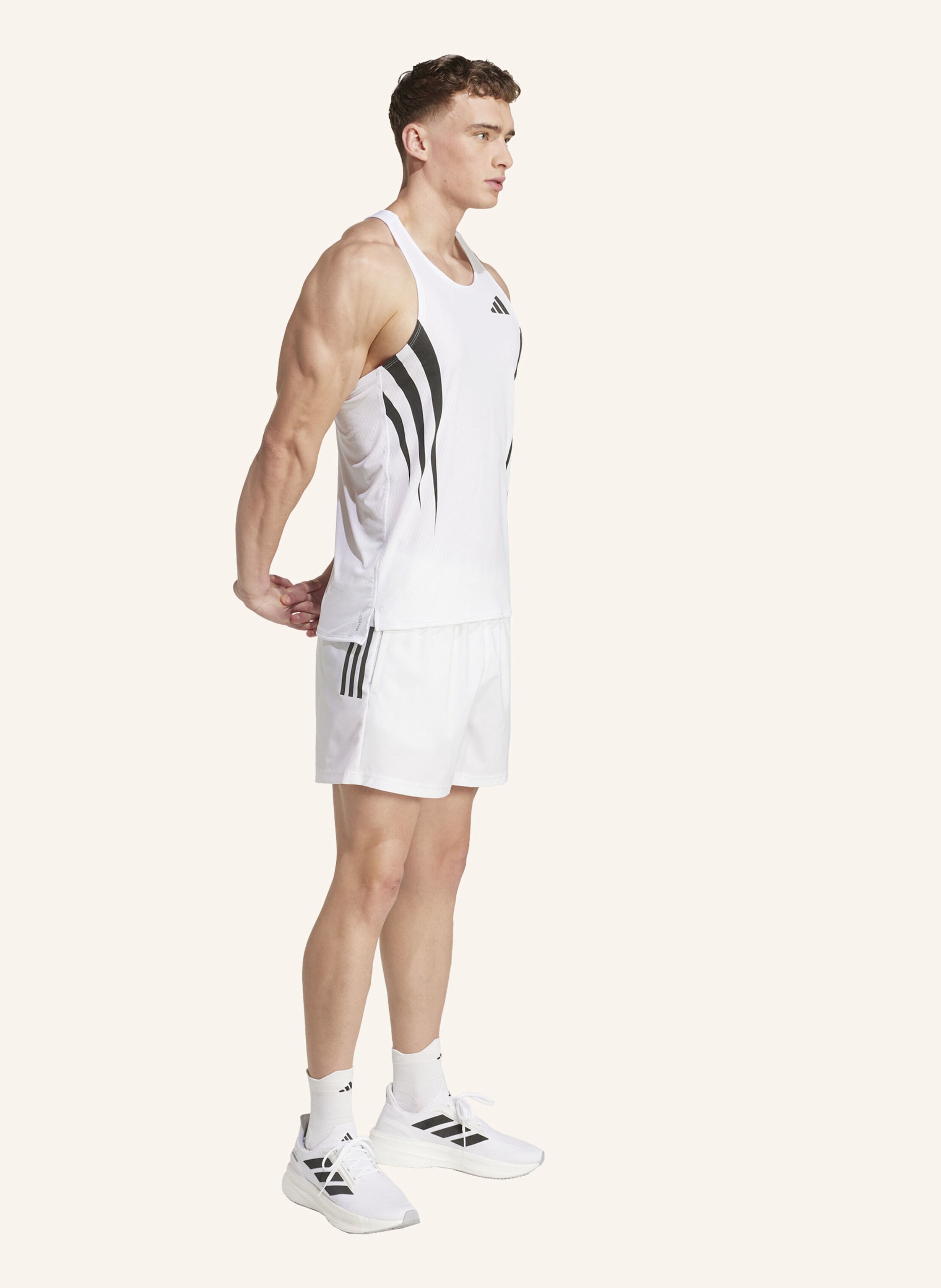 Thumbnail - Adidas Lauftop Adizero Archive weiss