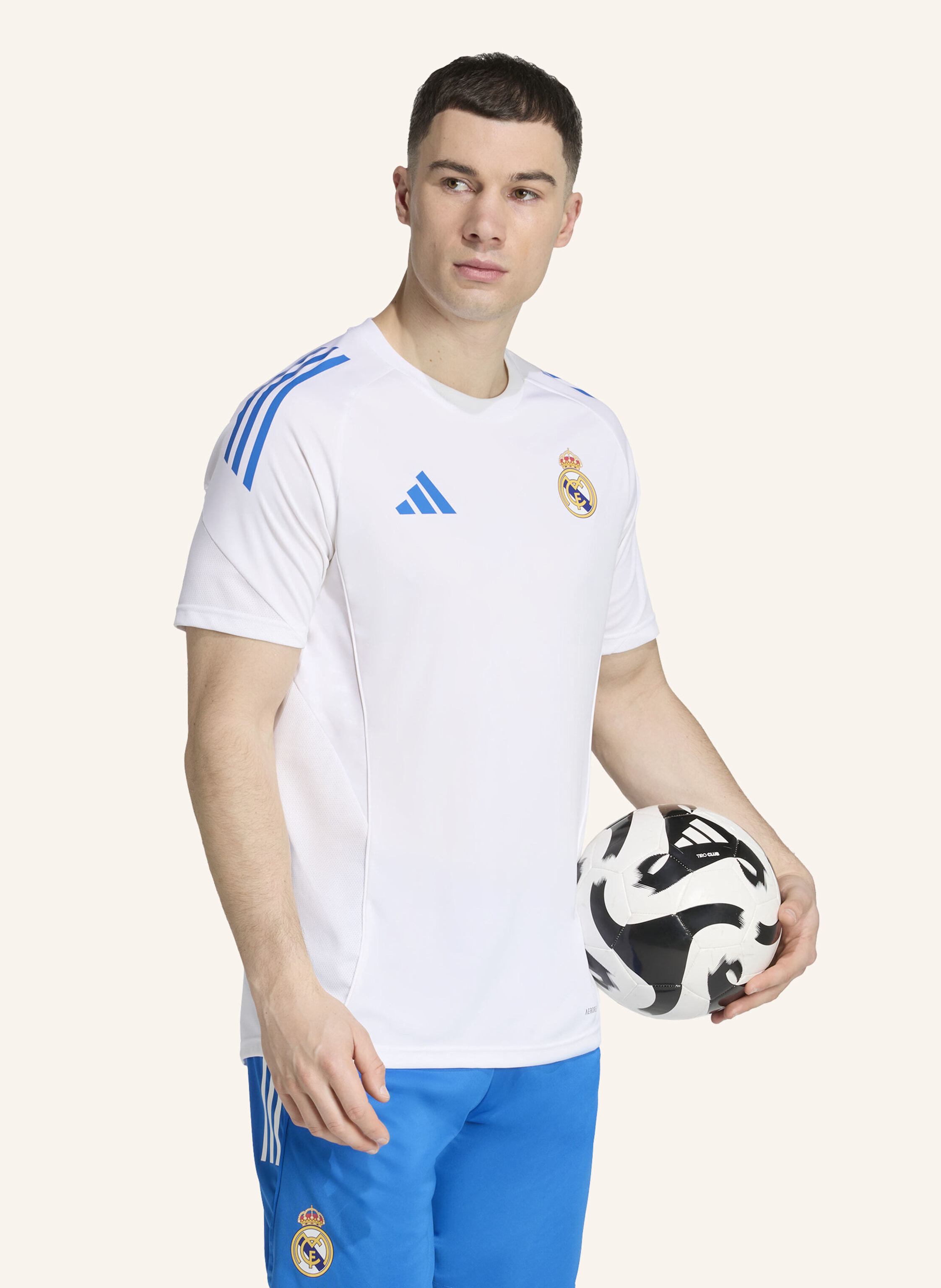Thumbnail - Adidas Real Madrid Tiro 25 Competition Trainingstrikot weiss