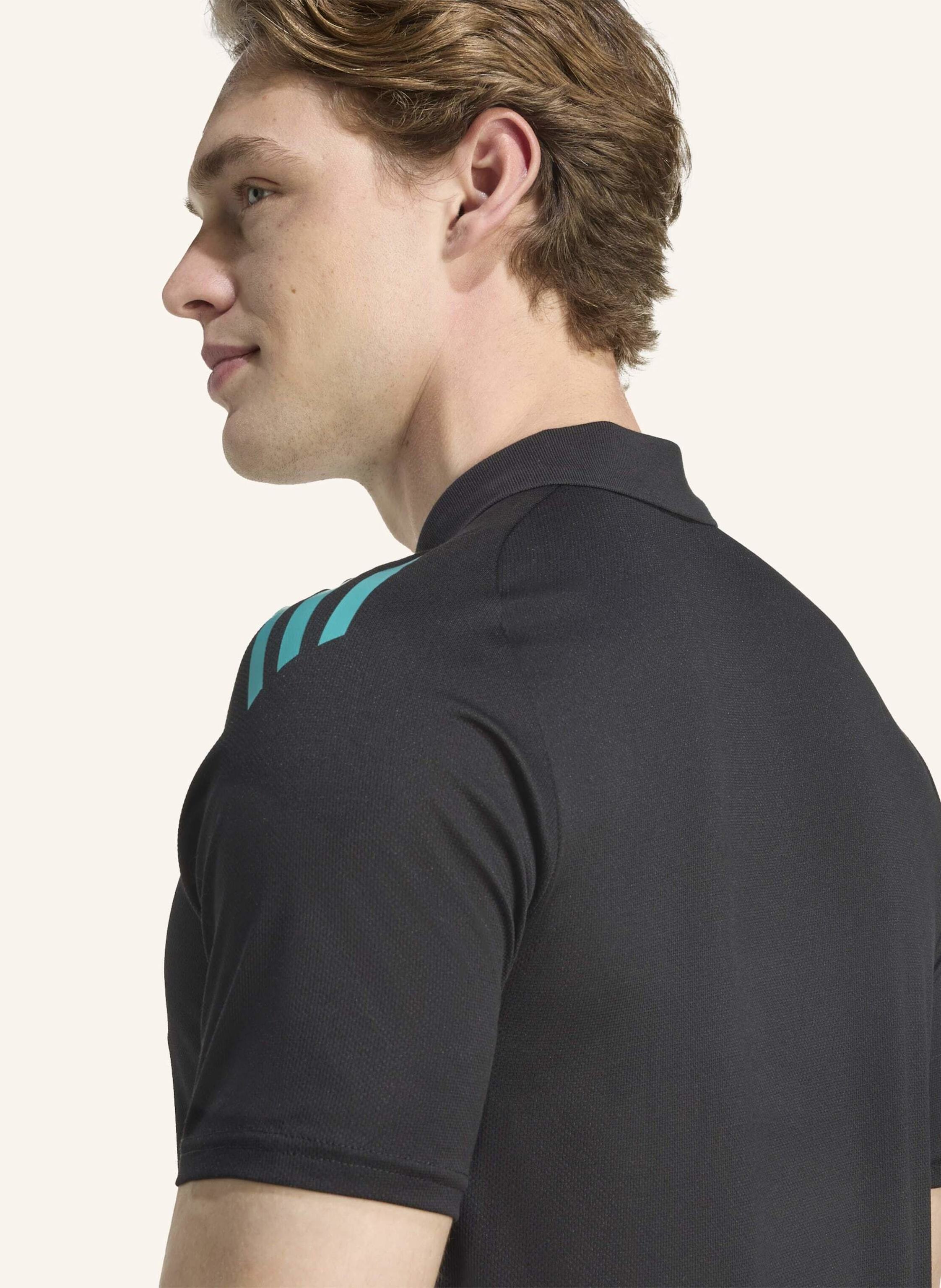 Thumbnail - Adidas All Blacks Training Poloshirt schwarz