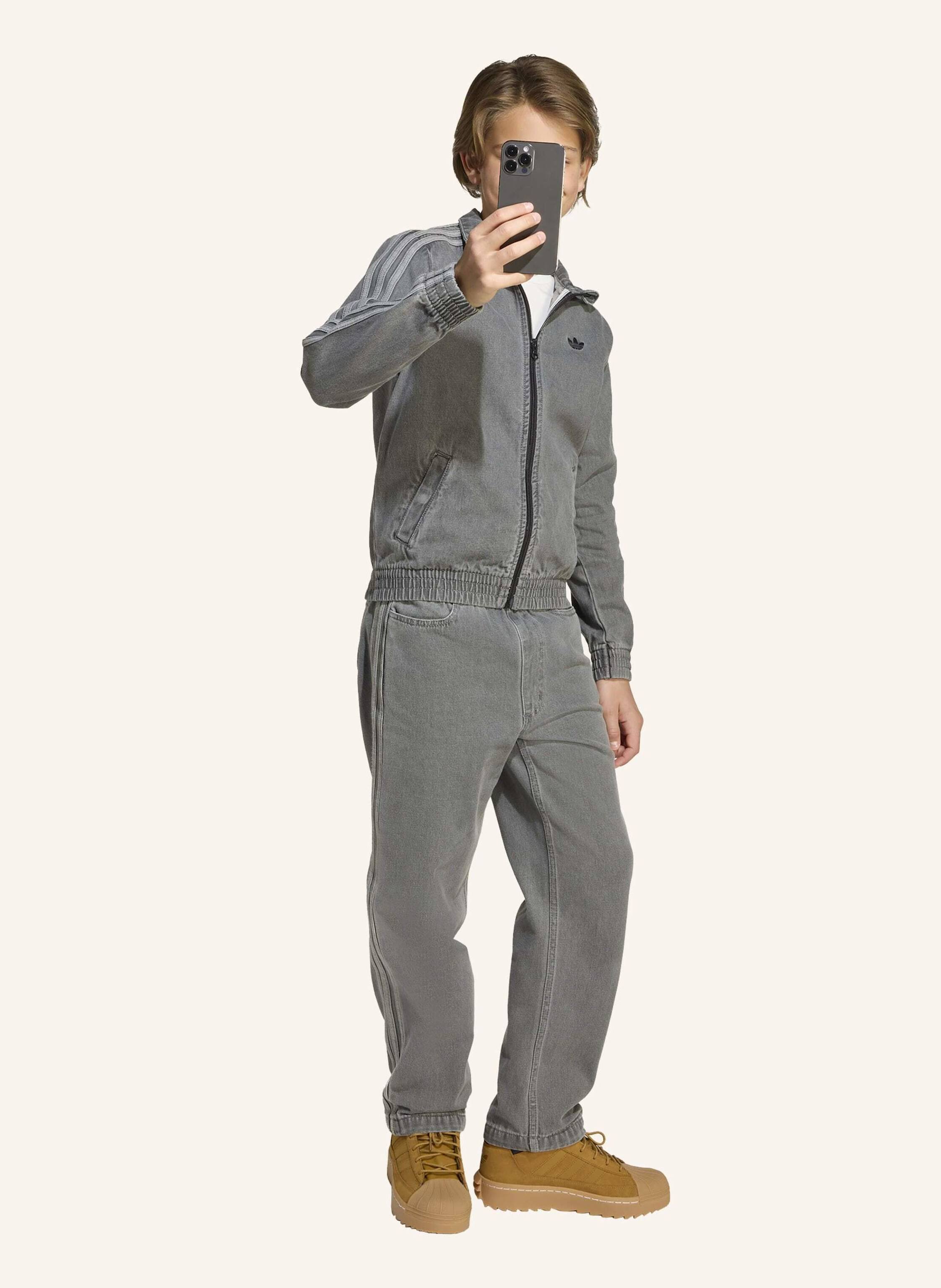 Thumbnail - Adidas Originals Firebird Track Top Denim grau