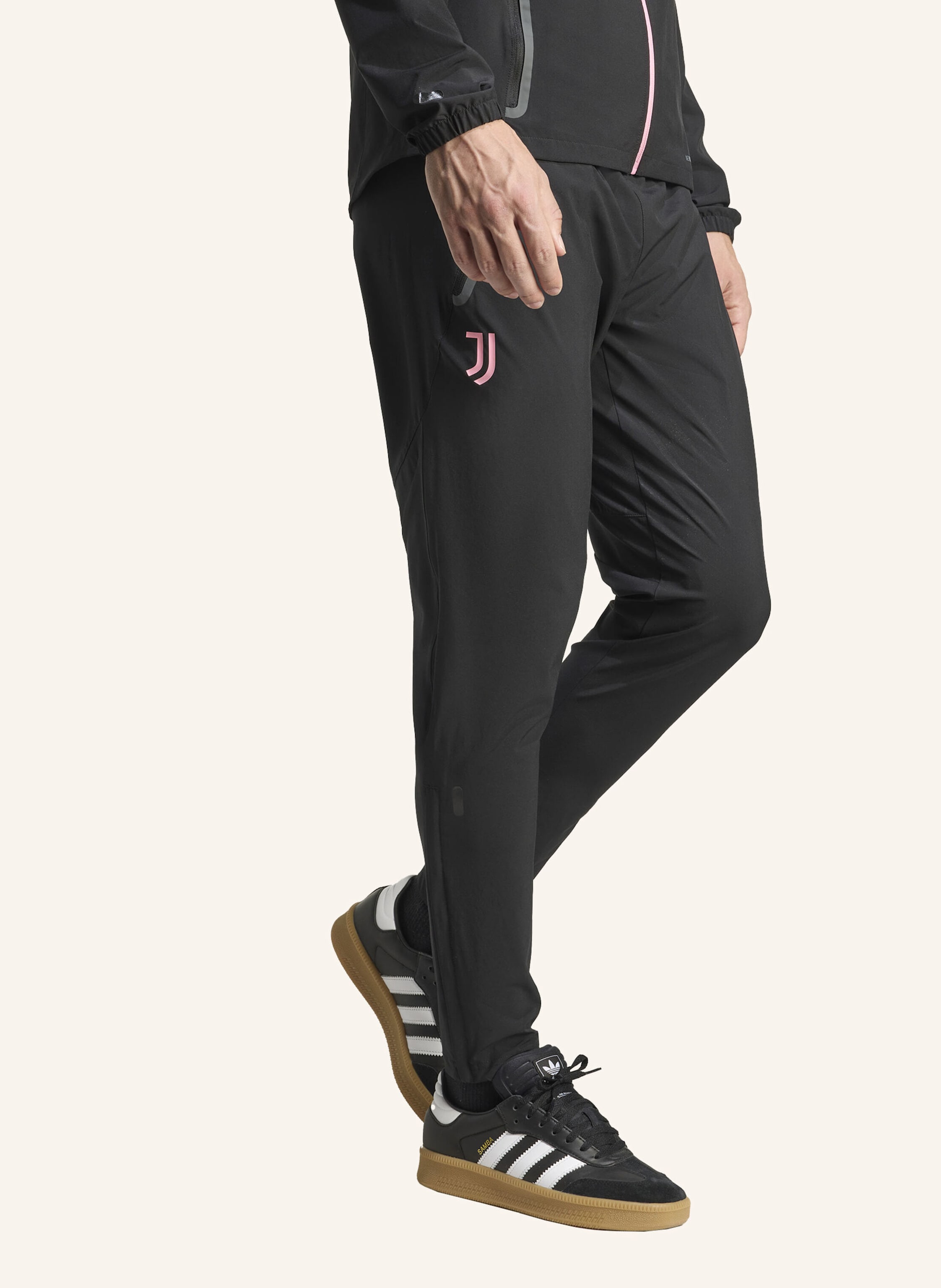 Thumbnail - Adidas Juventus Tiro 25 Competition Vis Tech Travel Hose schwarz