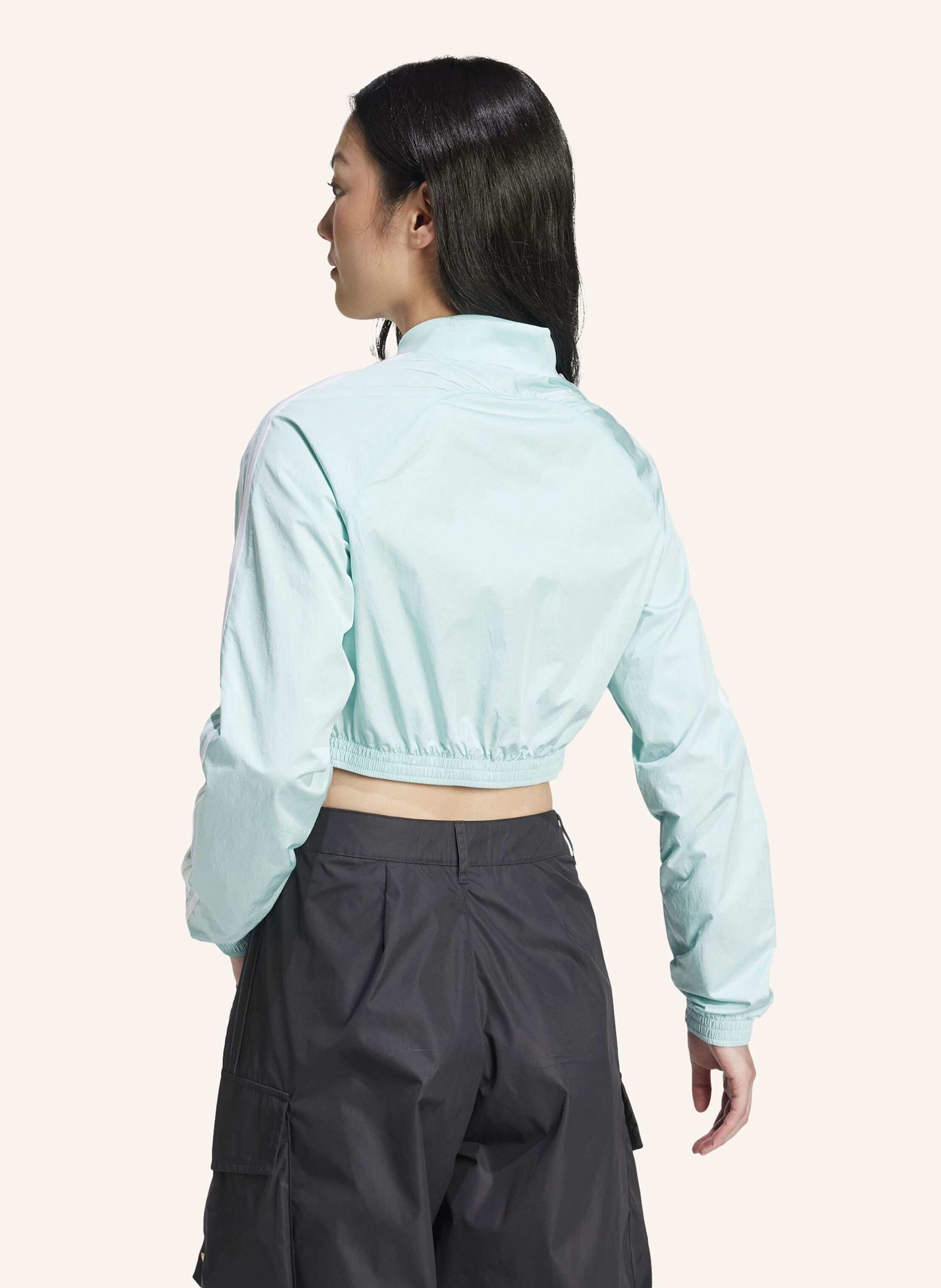 Thumbnail - Adidas Originals Adicolor Teamgeist Cropped Originals Jacke blau