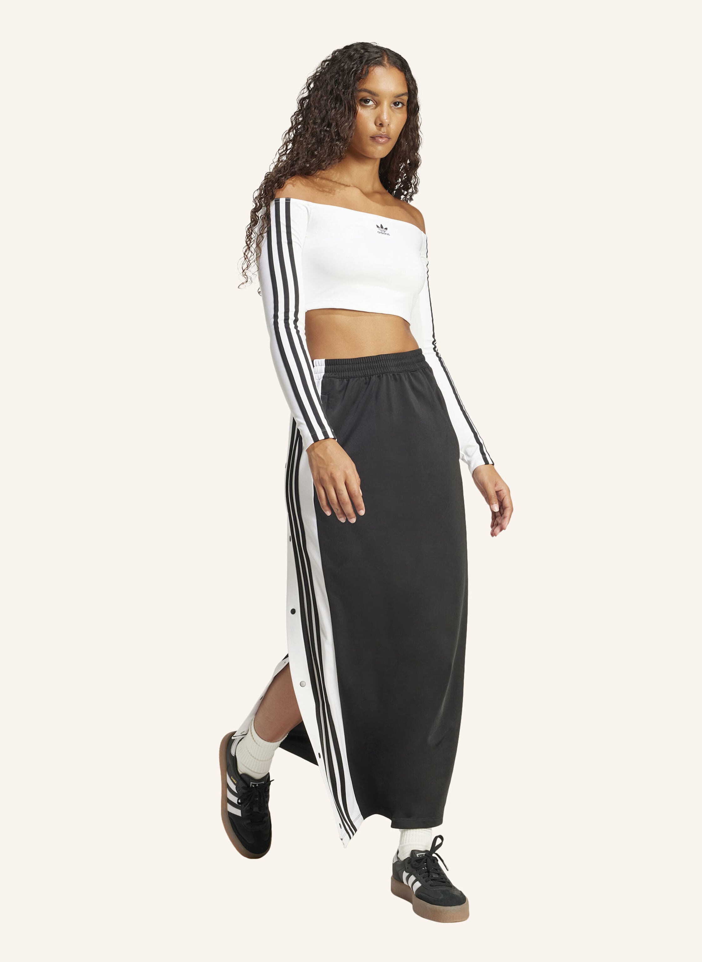 Thumbnail - Adidas Originals Adicolor Adibreak Maxirock schwarz