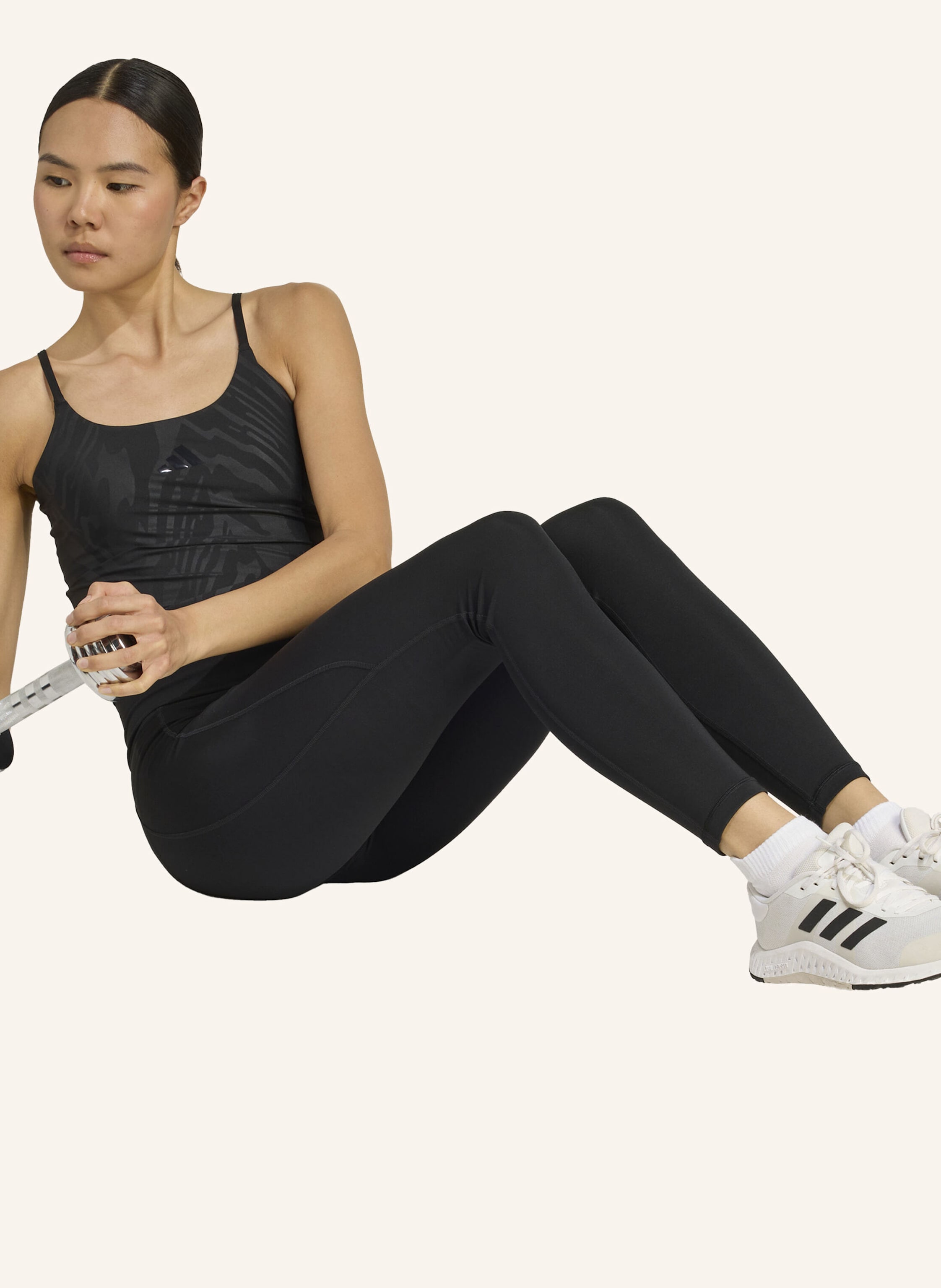 Thumbnail - Adidas Aop Optime Tank Top schwarz