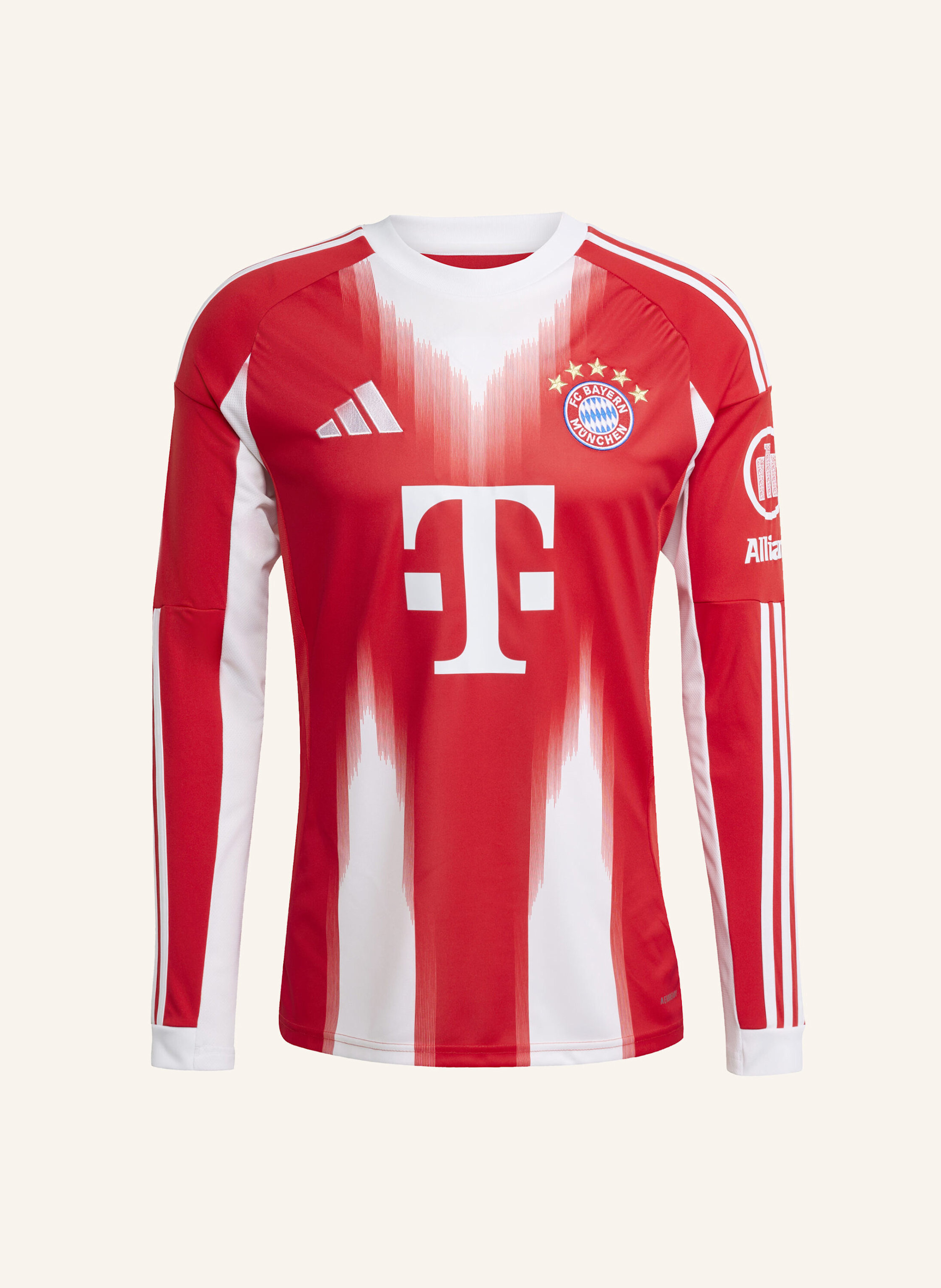 Adidas Fc Bayern München 25/26 Long Sleeve Heimtrikot rot
