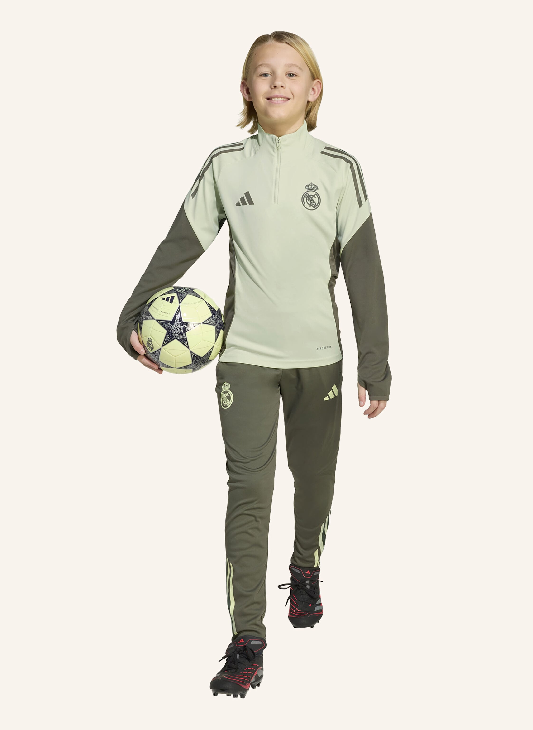 Thumbnail - Adidas Real Madrid Tiro 25 Competition Kids Trainingsoberteil gruen