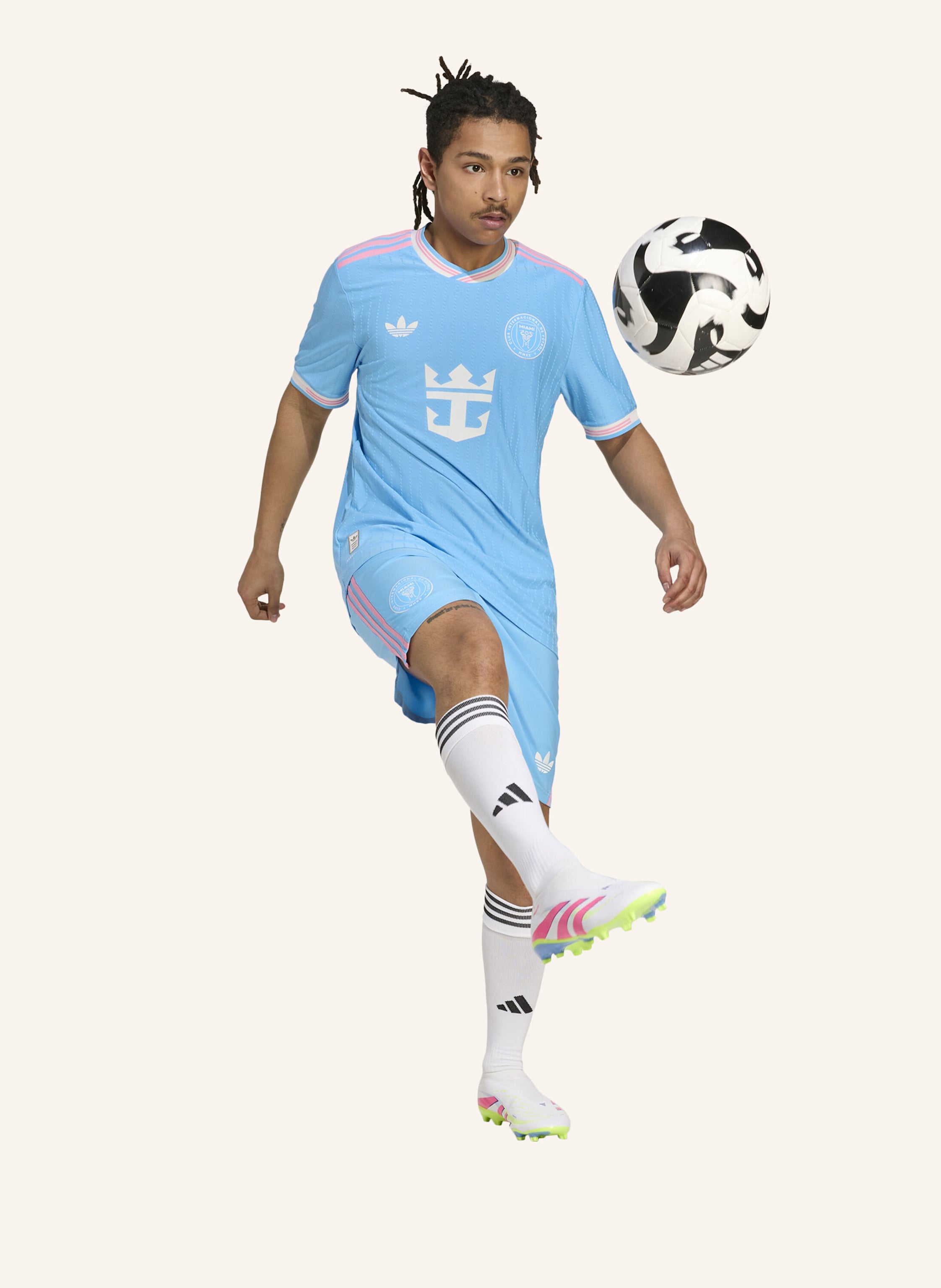 Thumbnail - Adidas Inter Miami Cf 25/26 Messi Ausweichtrikot Authentic blau