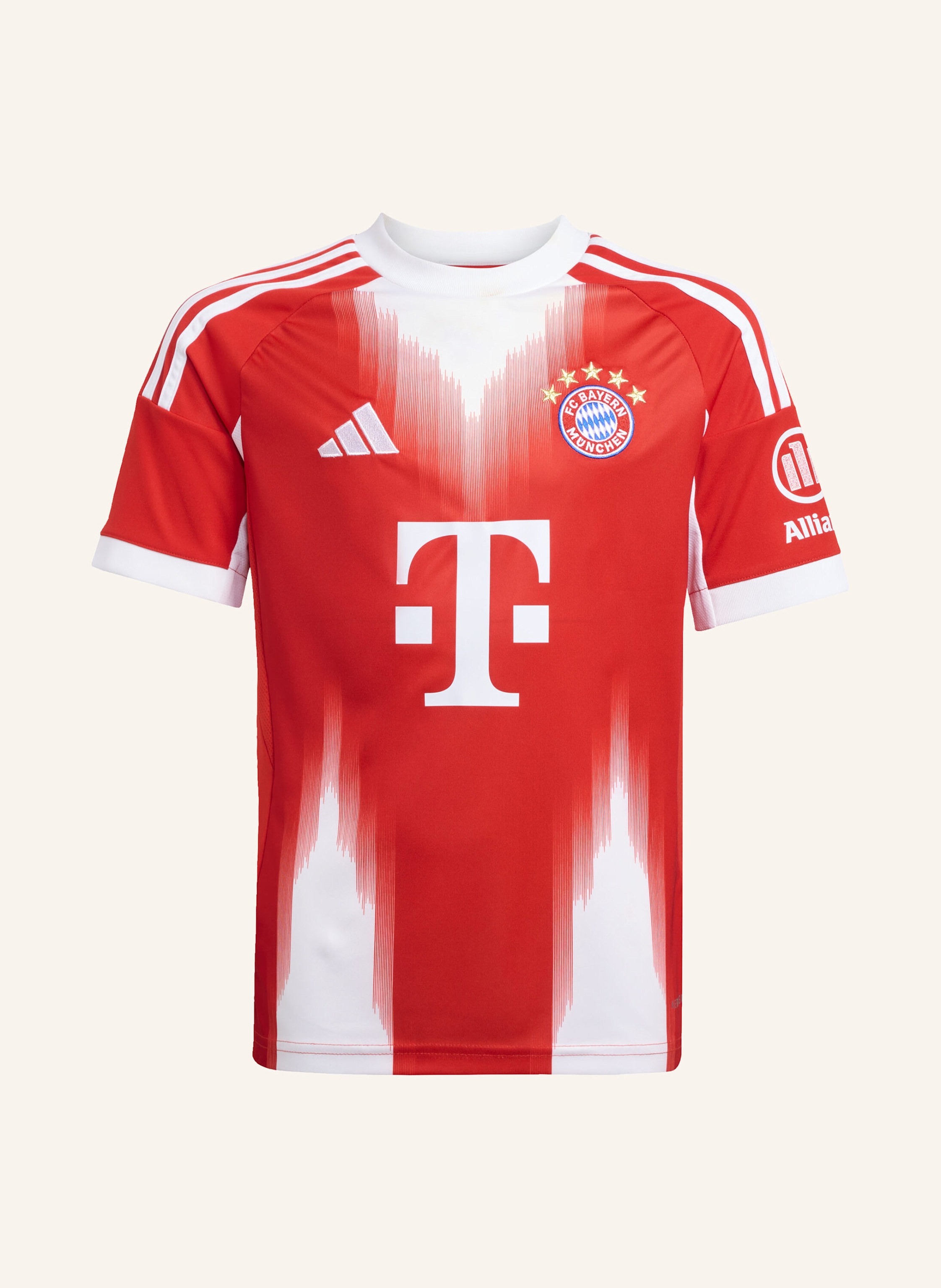 Adidas Fc Bayern München 25/26 Kids Heimtrikot rot