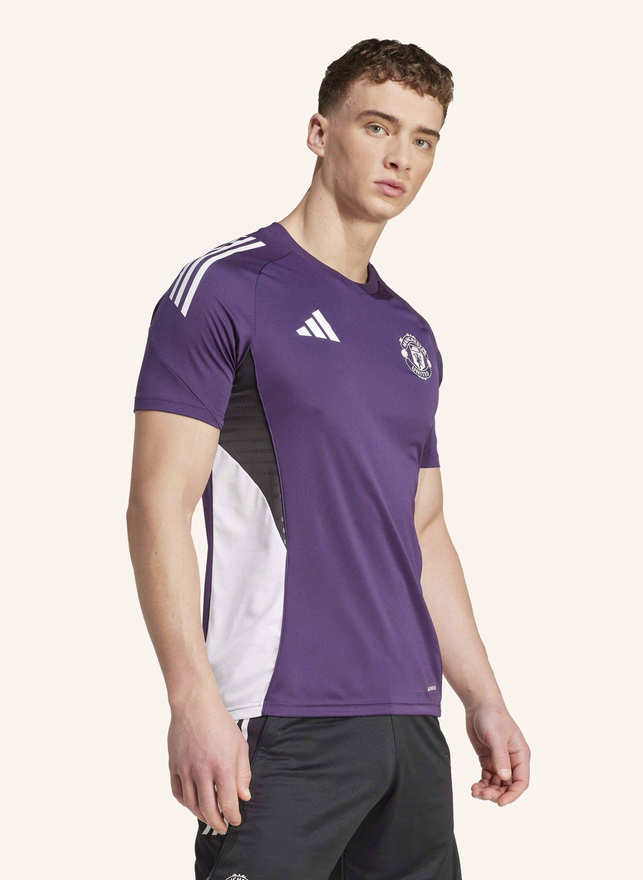 Thumbnail - Adidas Manchester United Tiro 25 Competition Trainingstrikot lila