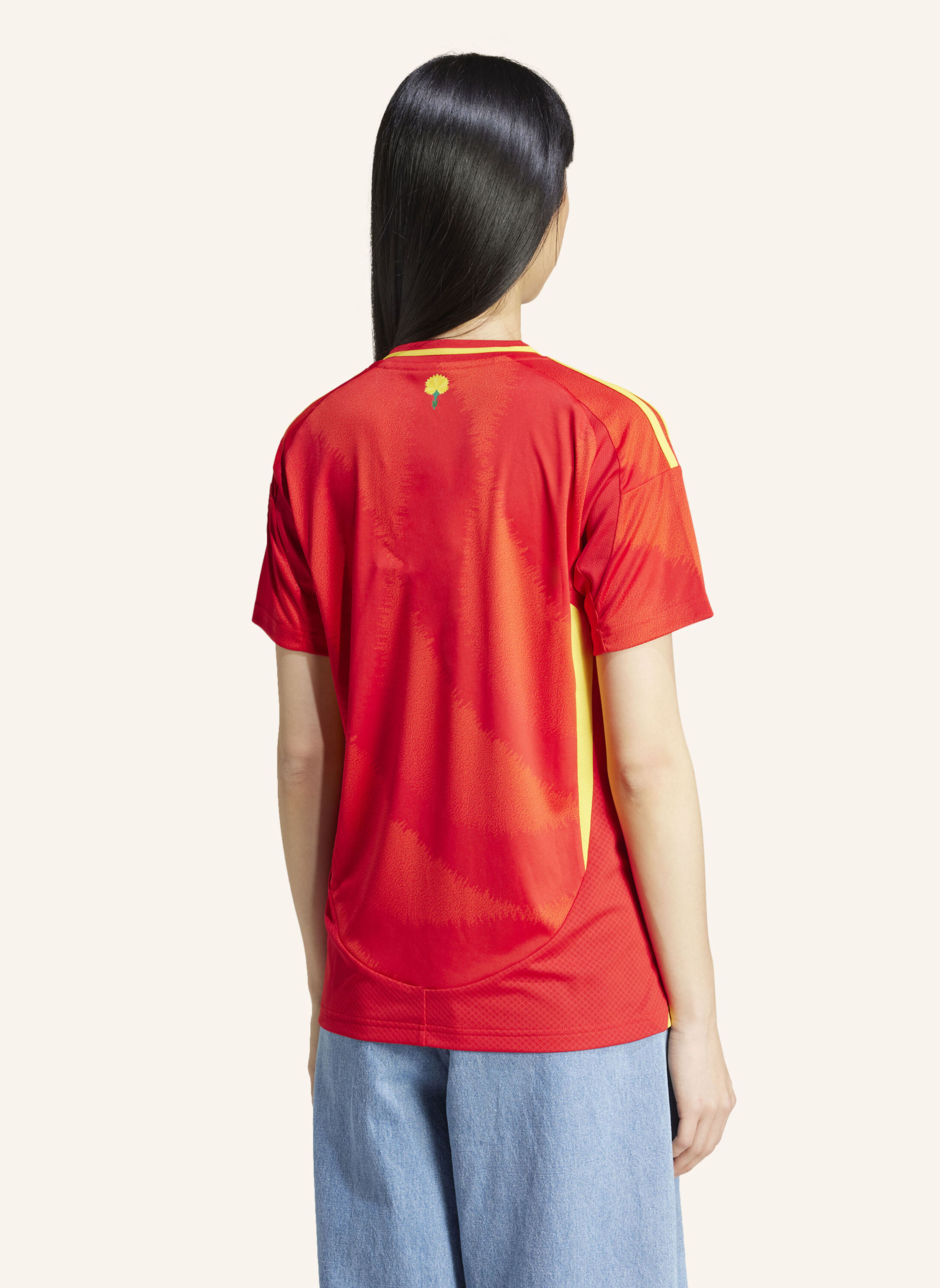 Thumbnail - Adidas Spanien 24 Heimtrikot rot