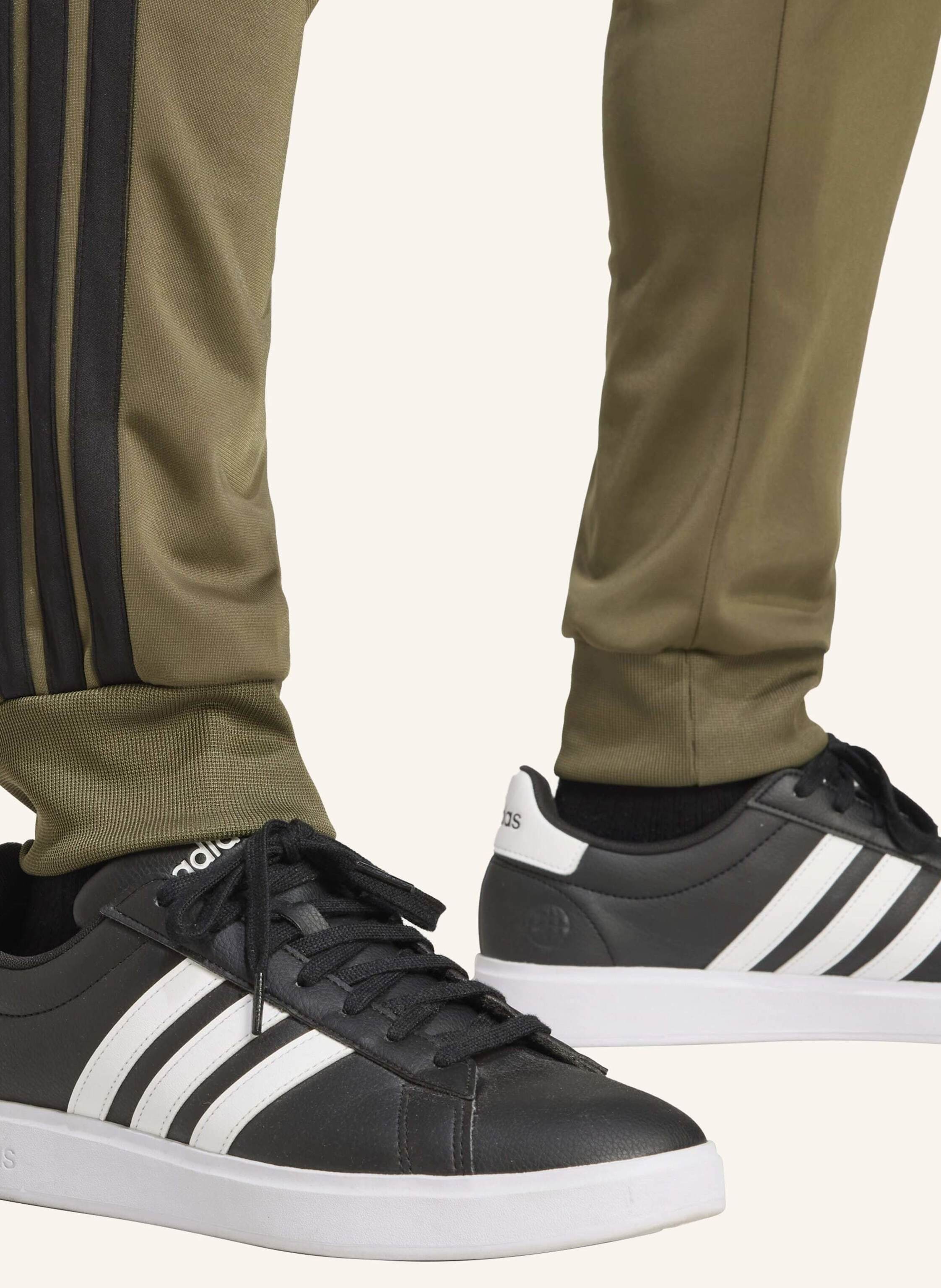 Thumbnail - Adidas Trainingsanzug 3 Stripes gruen