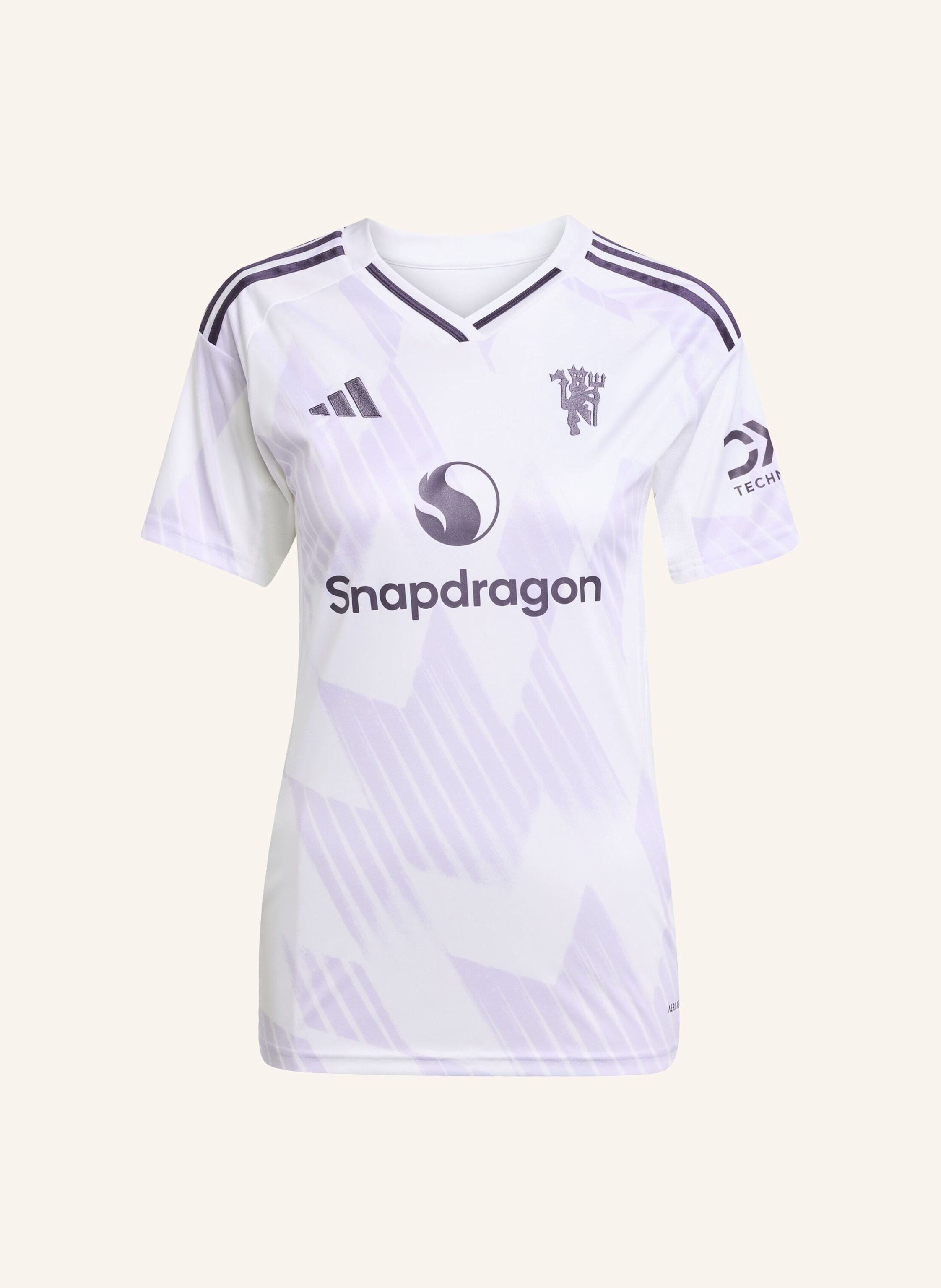 Adidas Manchester United 25/26 Auswärtstrikot weiss