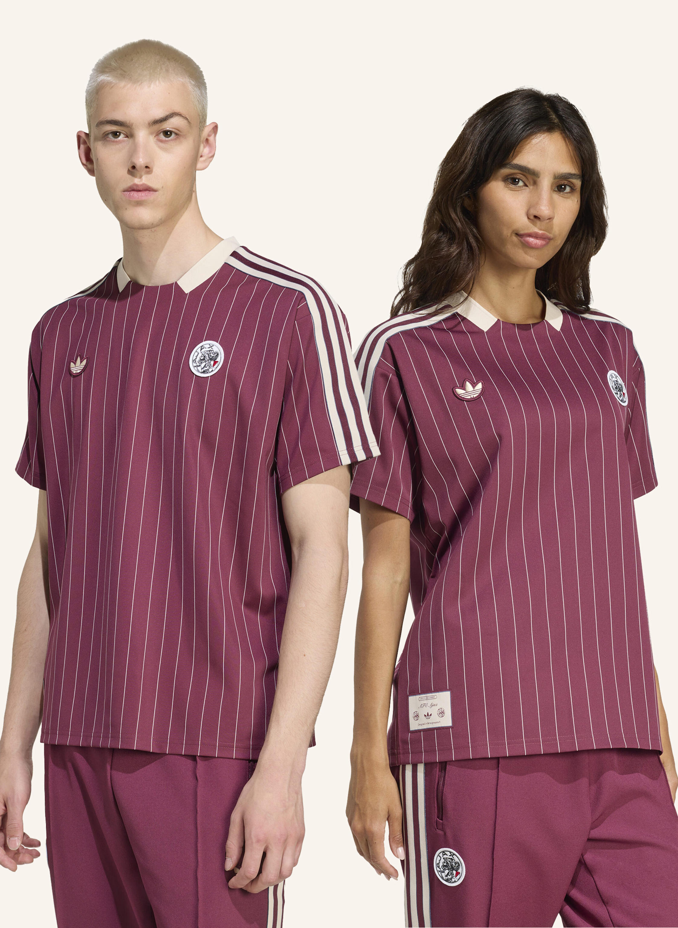 Thumbnail - Adidas Originals Ajax Amsterdam Terrace Icons Trikot rot