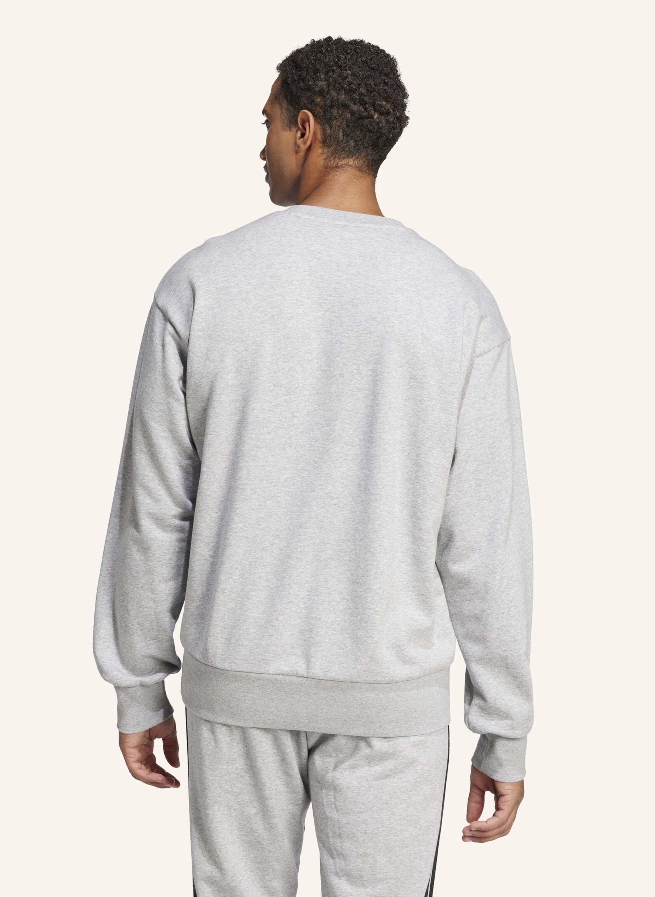 Thumbnail - Adidas Essentials Big Logo French Terry Sweatshirt grau