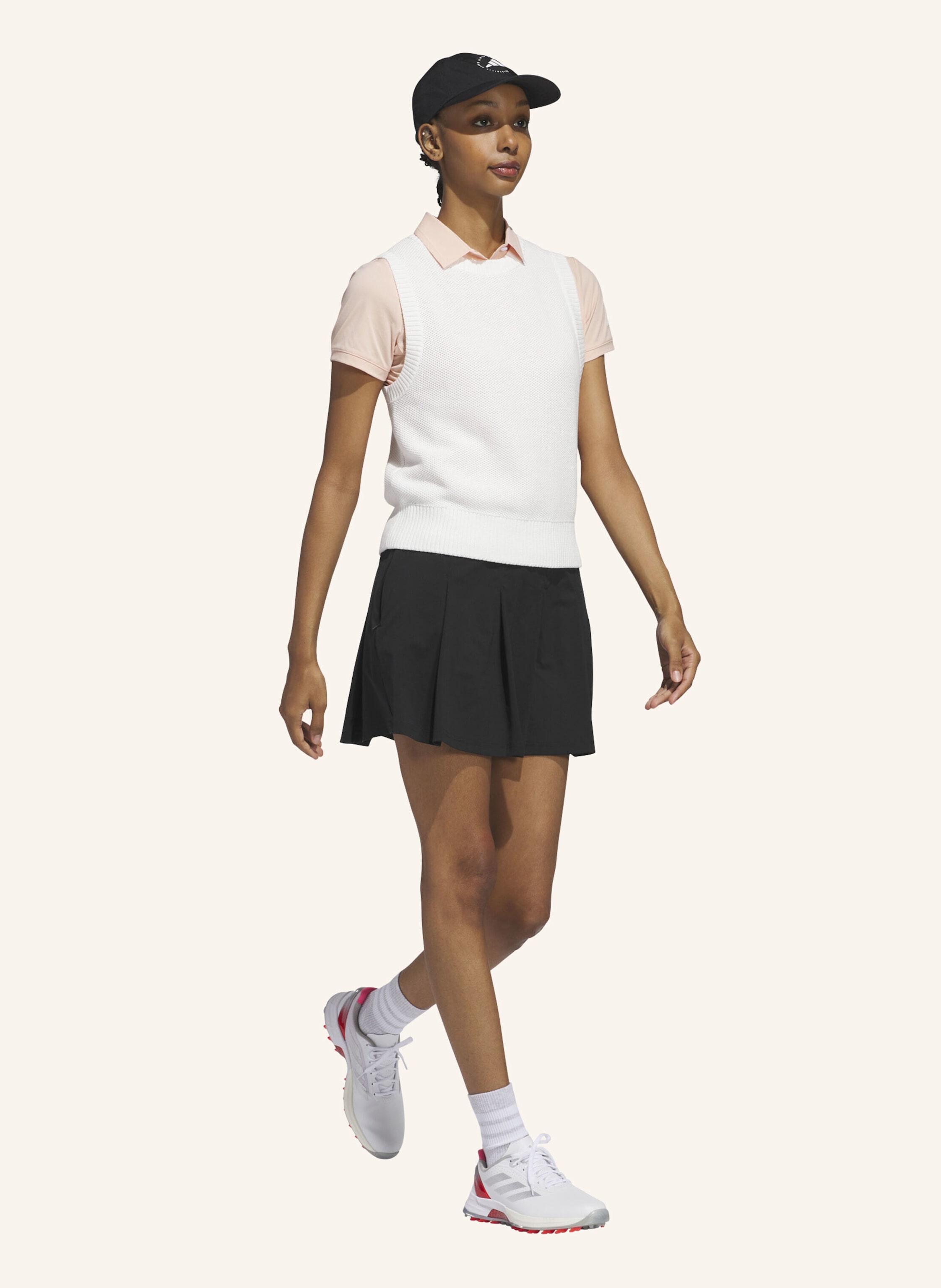 Thumbnail - Adidas ultimate365 Knit Tour Pullunder weiss