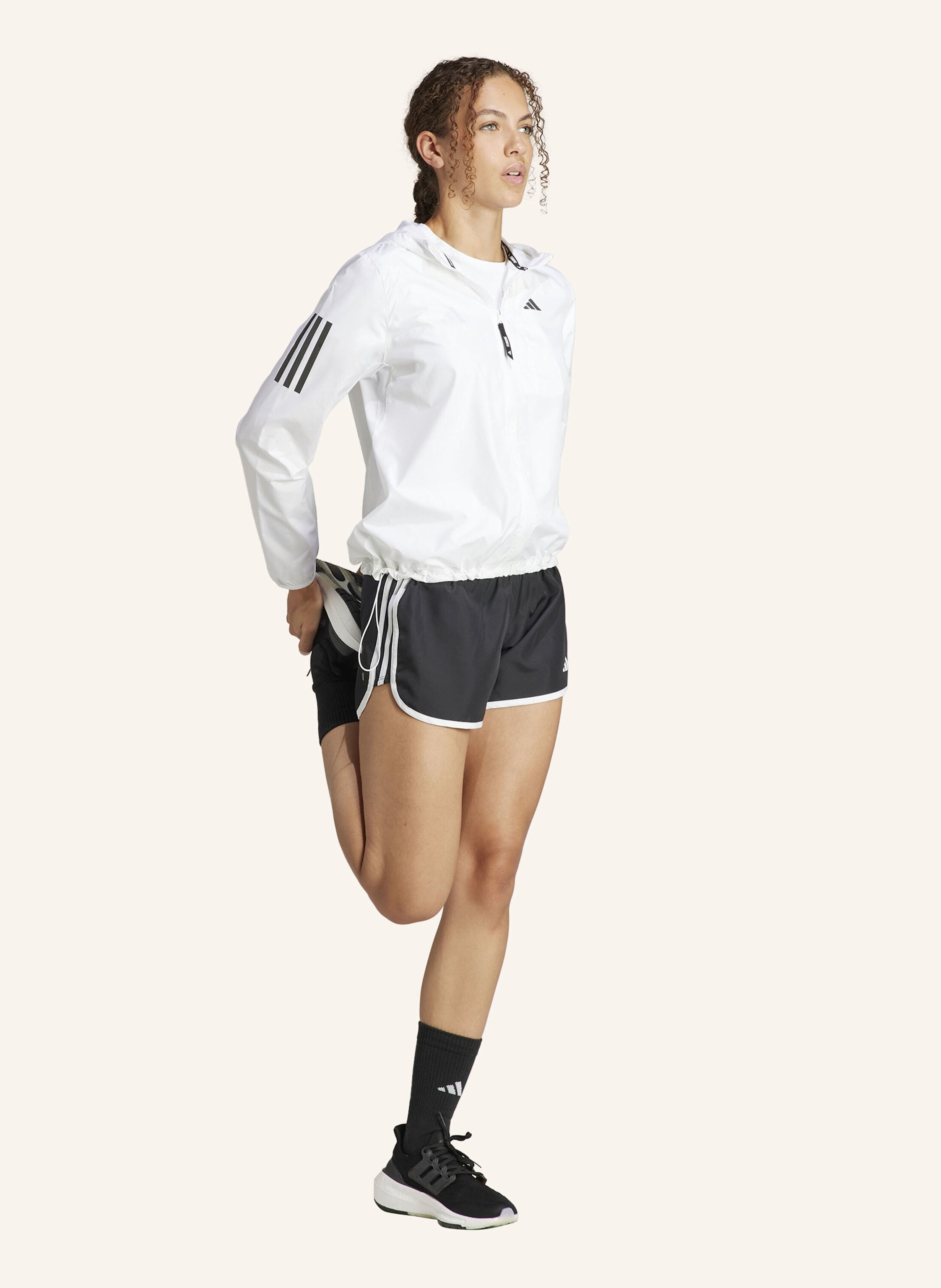 Thumbnail - Adidas Own The Run Jacke weiss