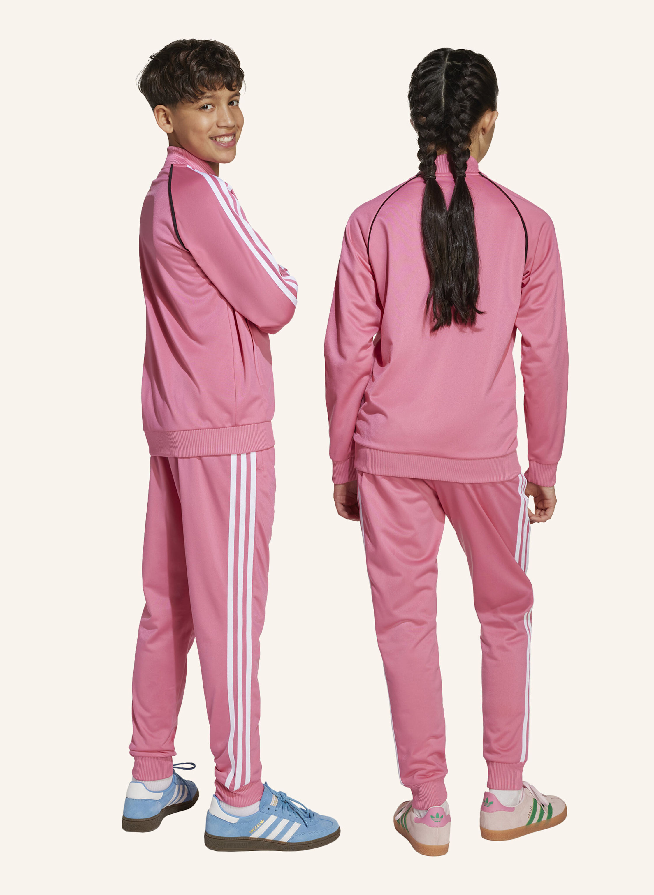 Thumbnail - Adidas Originals Sweatjacke Adicolor Sst pink