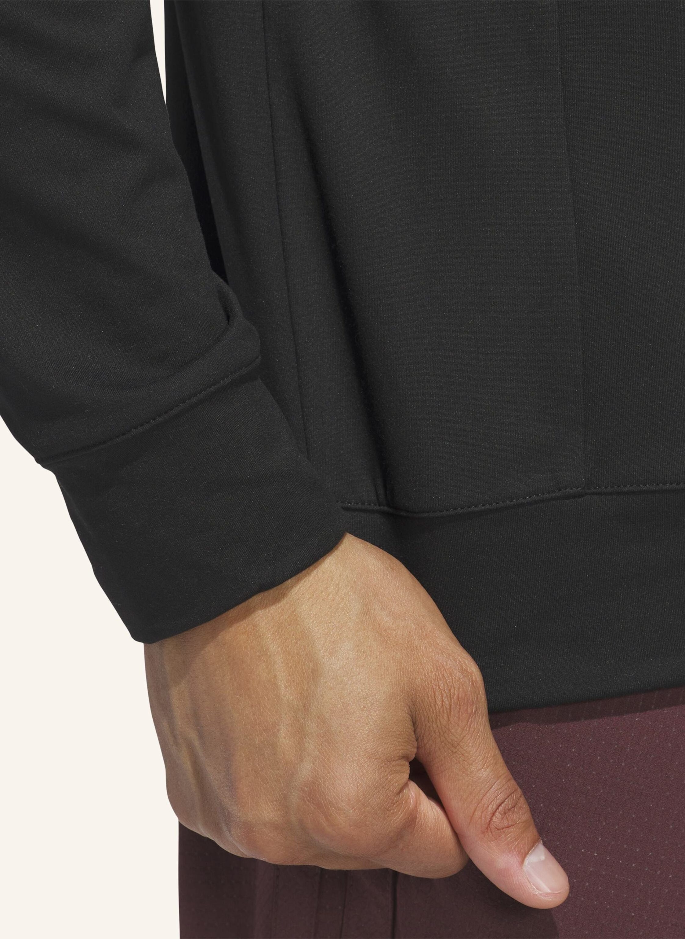 Thumbnail - Adidas ultimate365 Tour Pullover, Reissverschluss Bis Zur Brust schwarz