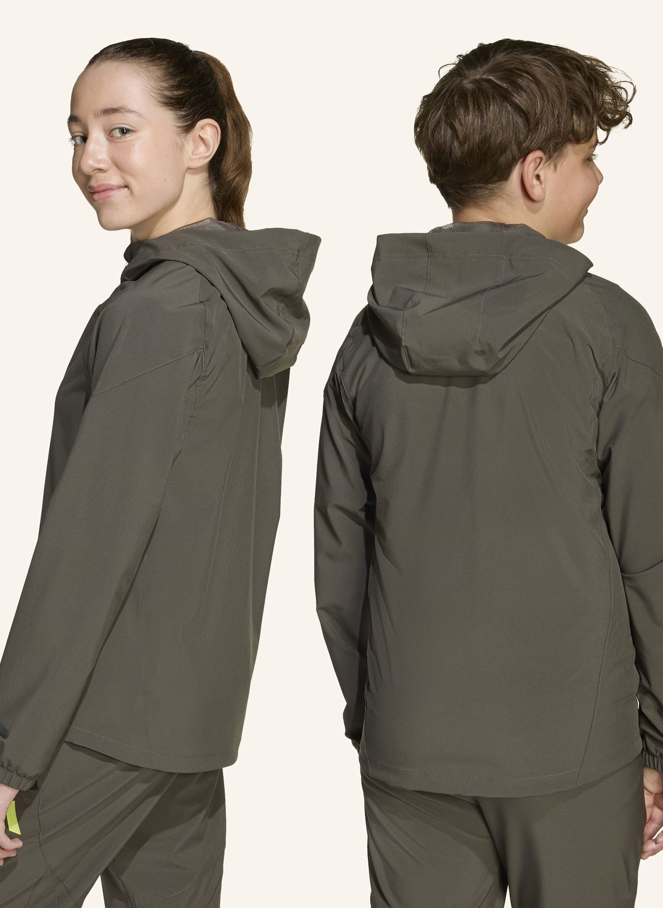 Thumbnail - Adidas Real Madrid Tiro 25 Competition Vis Tech Travel Kids Jacke grau