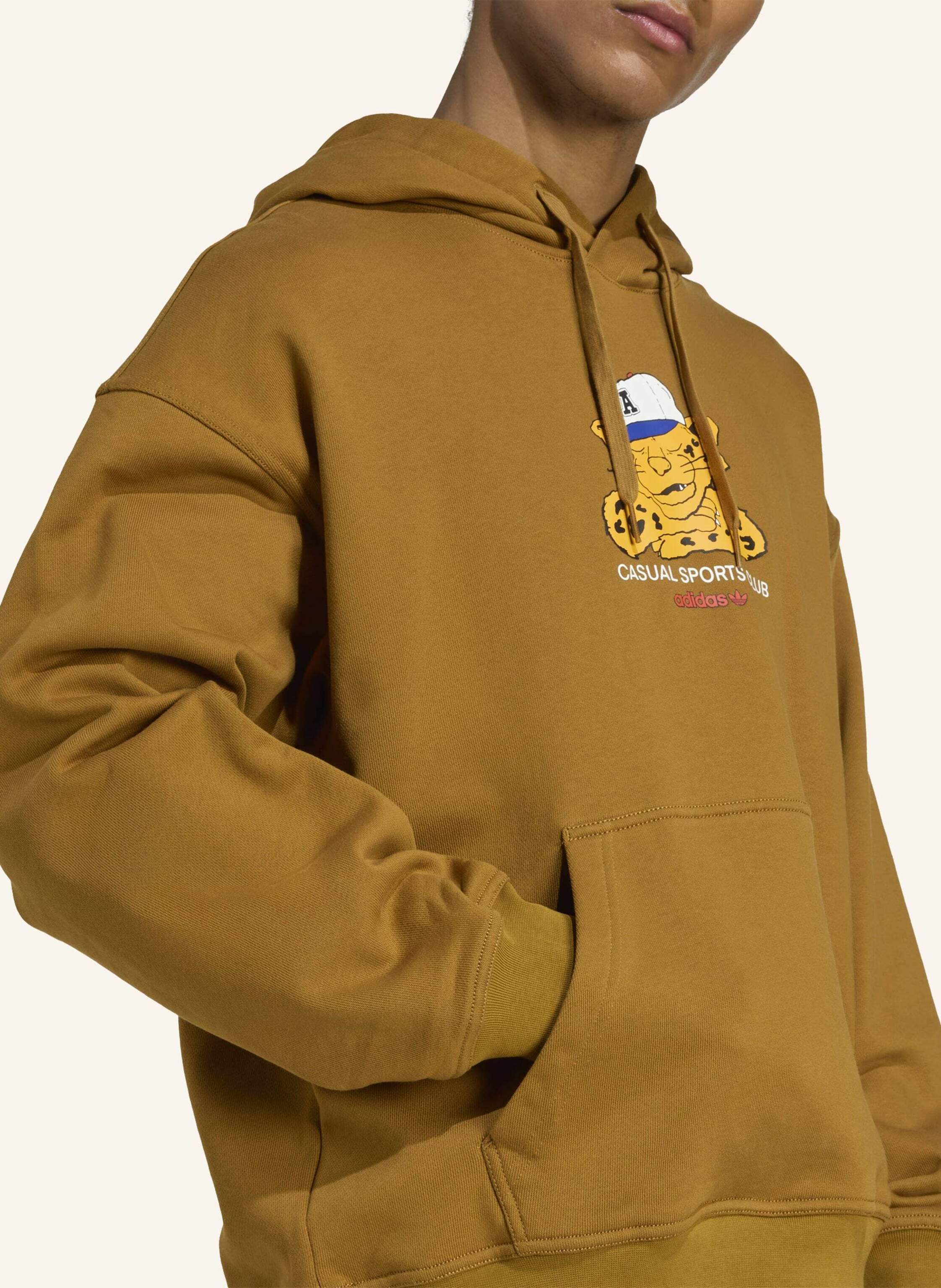 Thumbnail - Adidas Originals Wabash Loose Kapuzenjacke braun