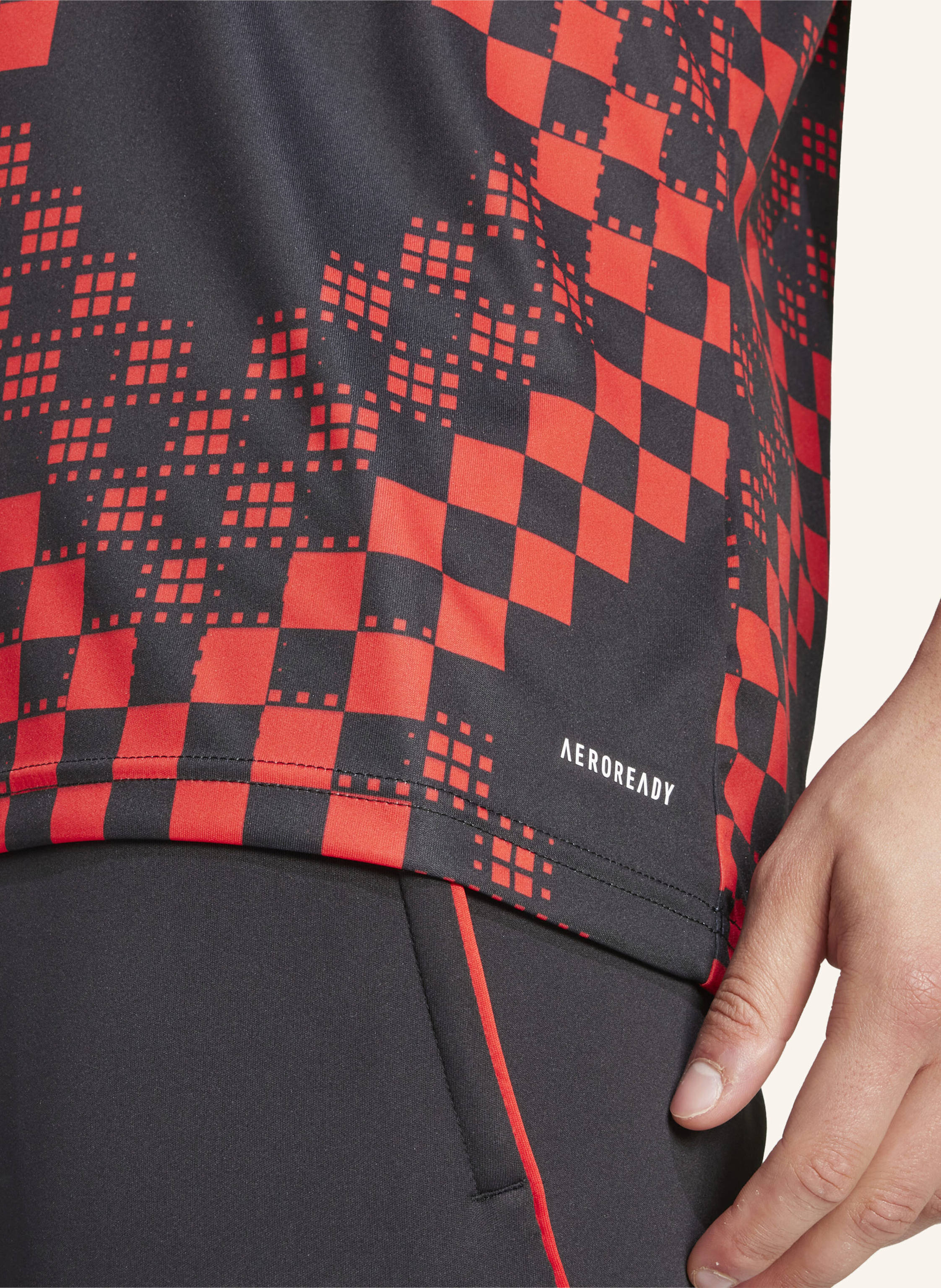 Thumbnail - Adidas Benfica Lissabon 25/26 Aufwärmtrikot schwarz